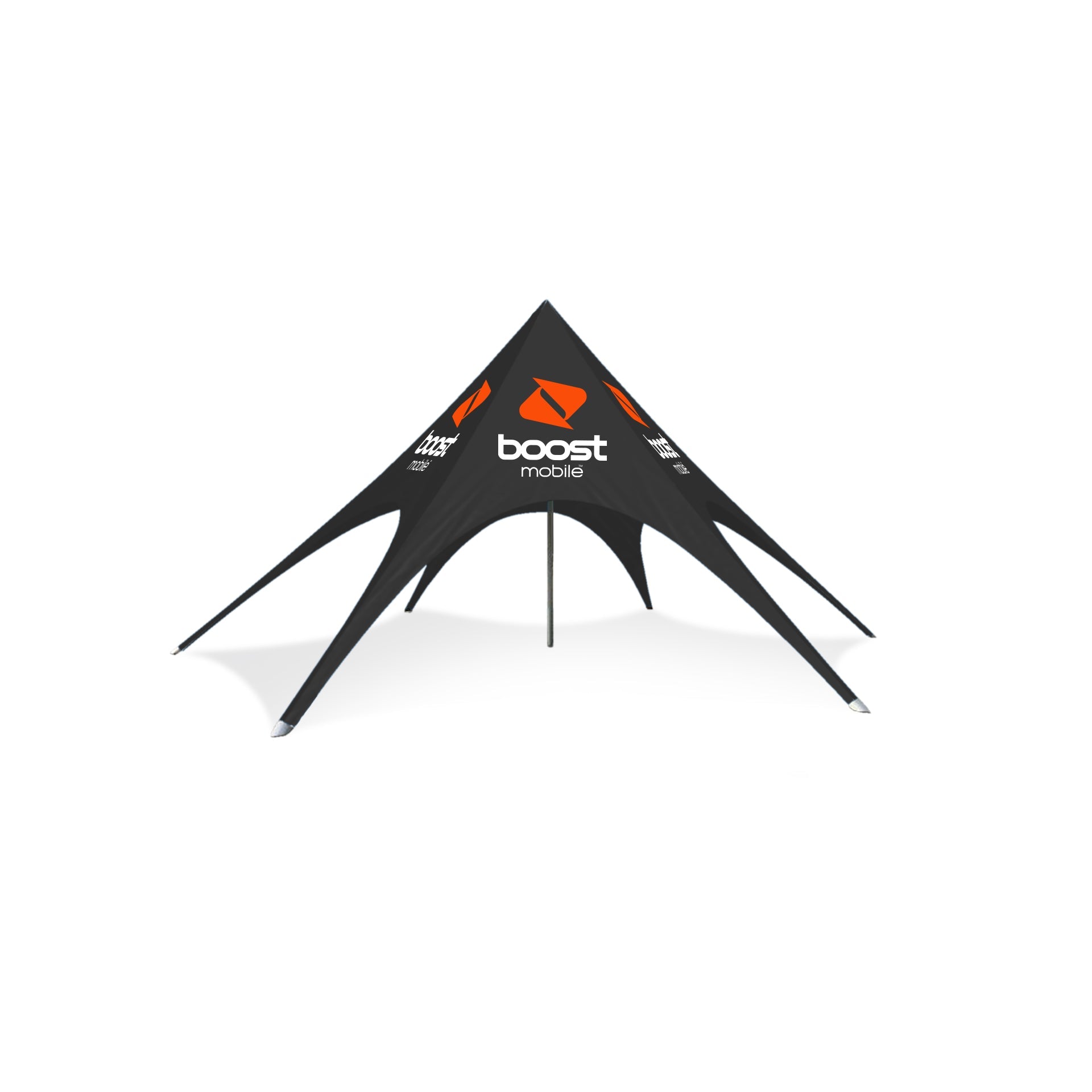 10m Single Pole Custom Star Shade | Star Tents