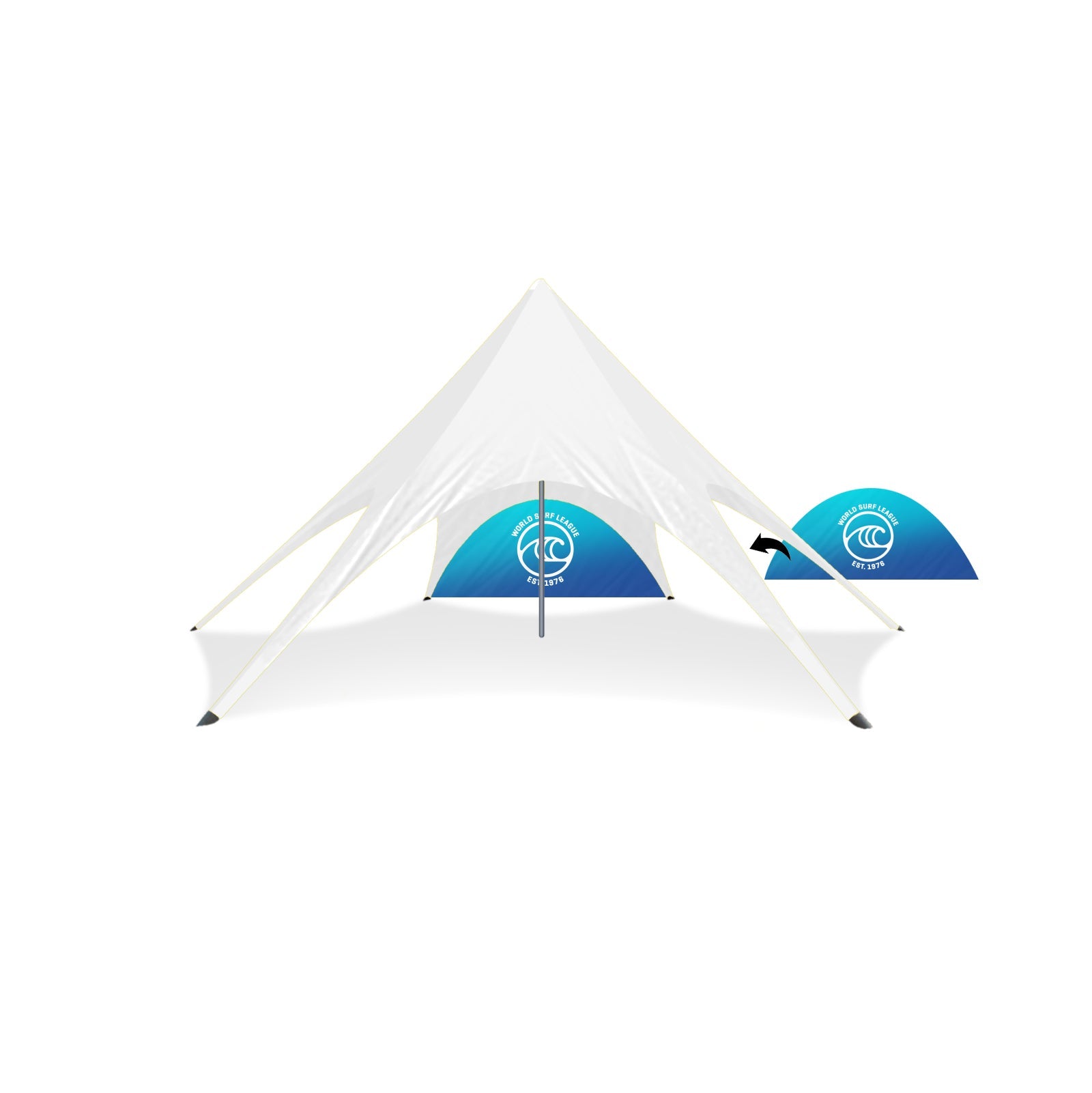 Custom Wall for 12m Star Shade | Star Tents