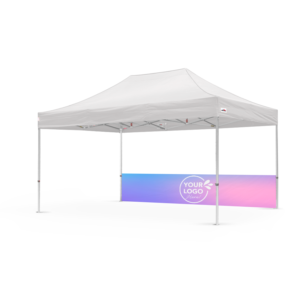 4.5m Printed Gazebo Half Wall | Marquee Accessory