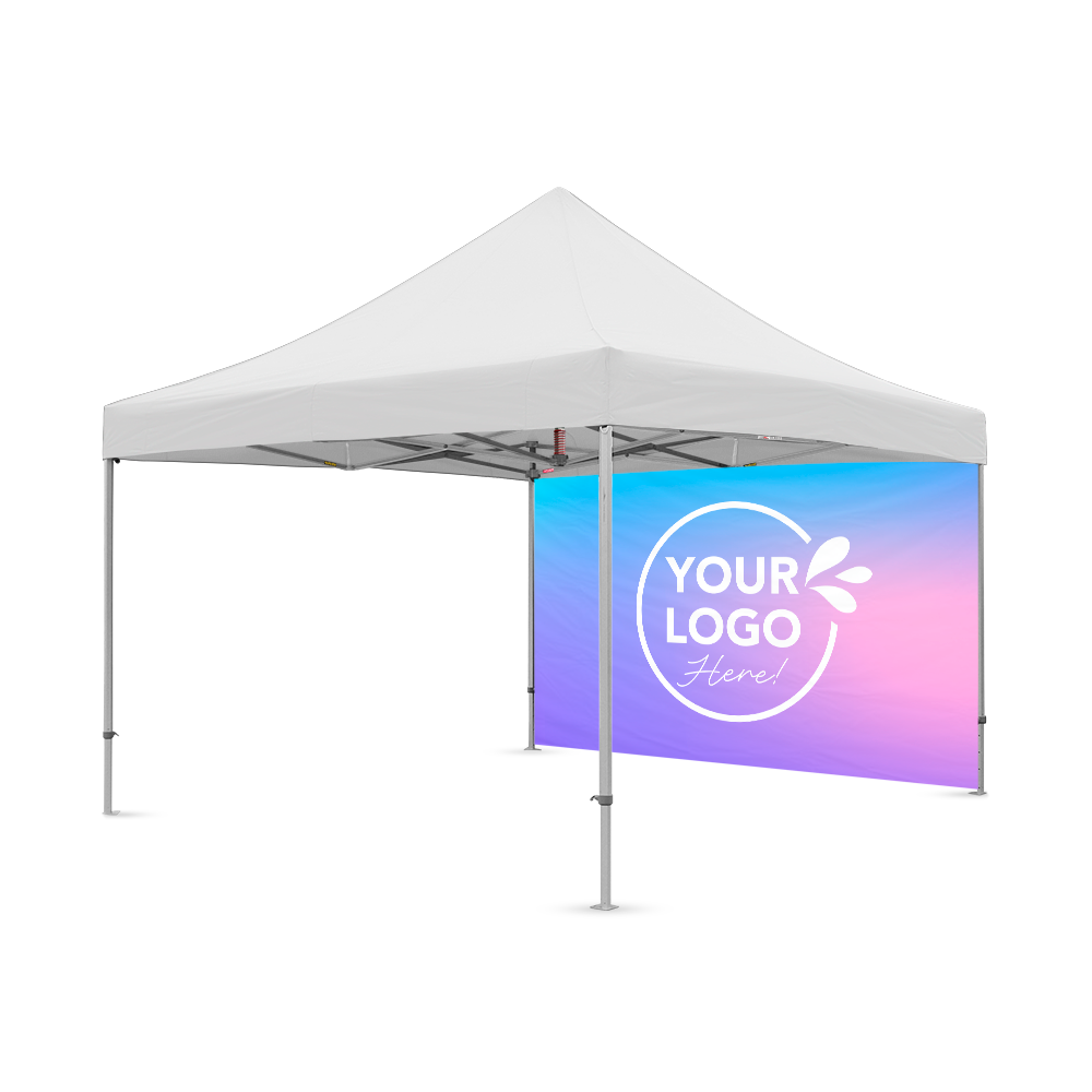 4m Printed Gazebo Full Wall | Gazebo Accessory