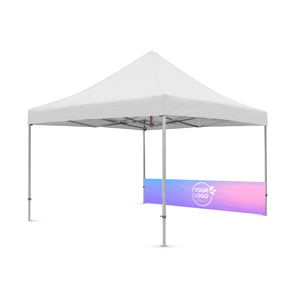 4m Printed Gazebo Half Wall | Gazebo Accessory