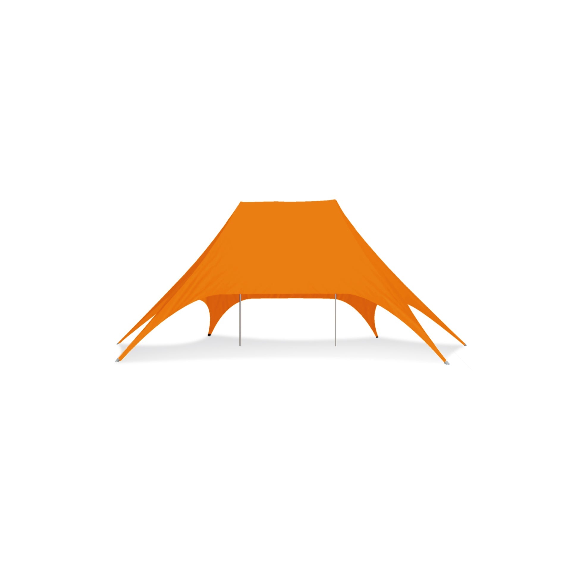 16m x 10.5m Double Pole Star Shade | Star Tents