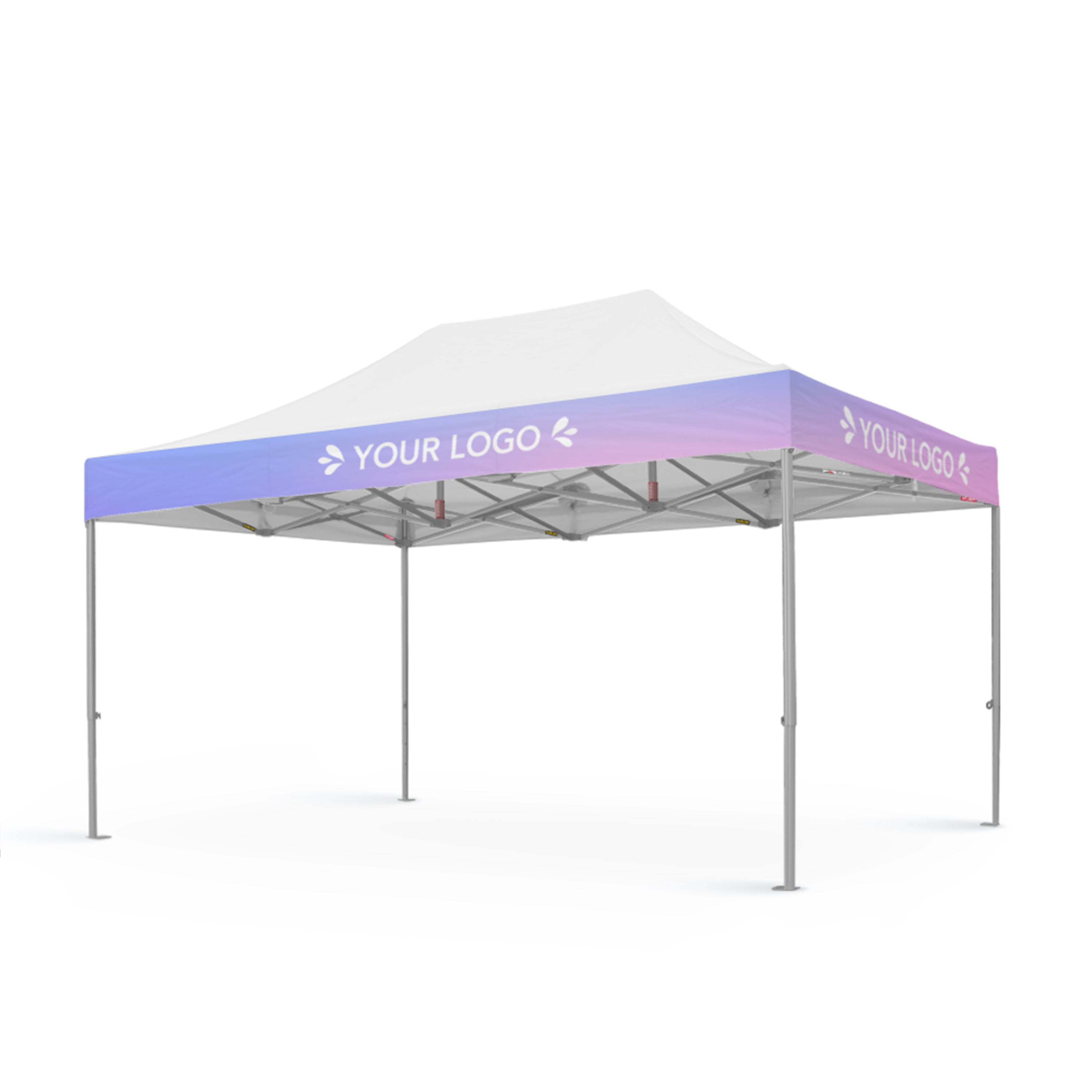 3m x 4.5m Printed Folding Gazebo
