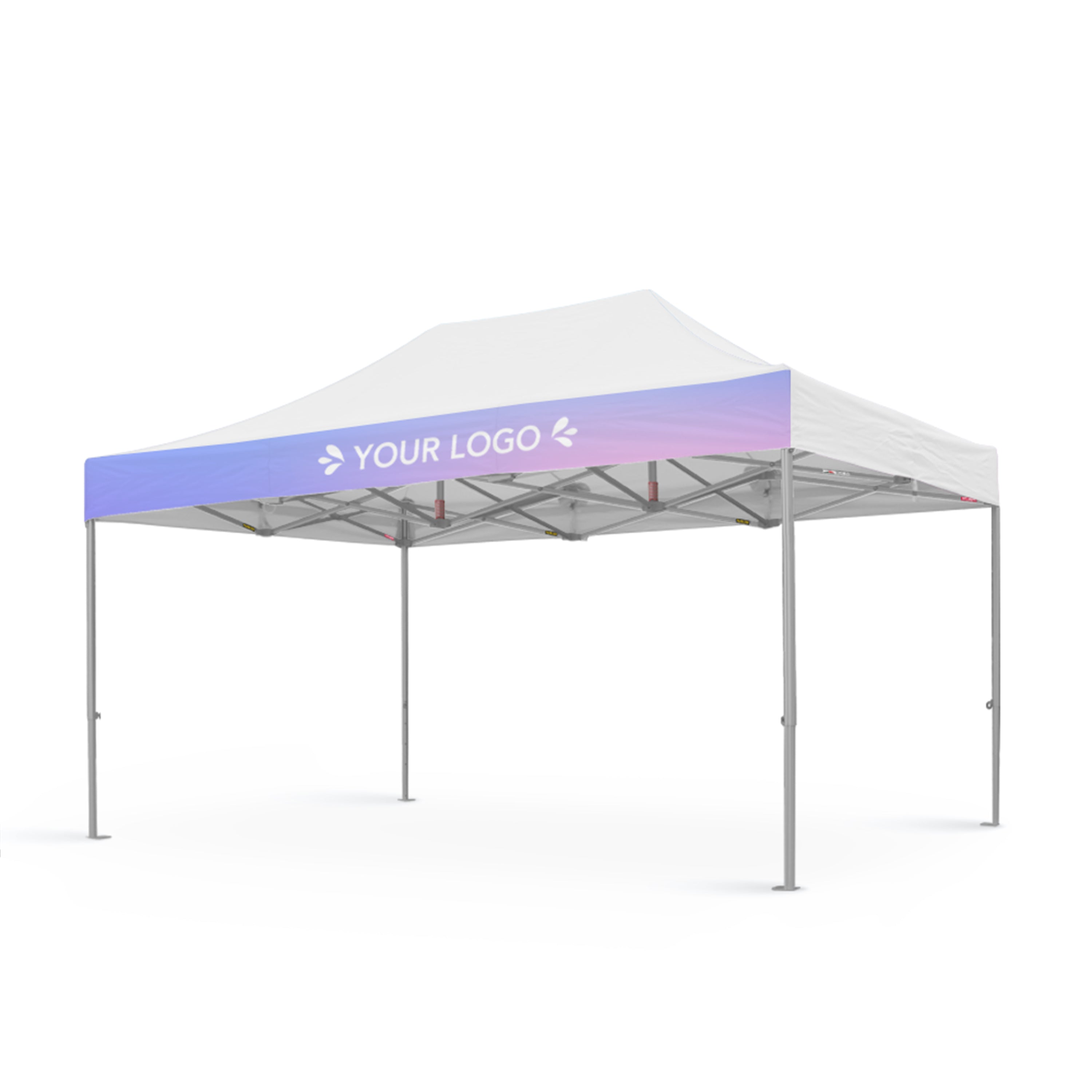 3m x 4.5m Printed Folding Gazebo