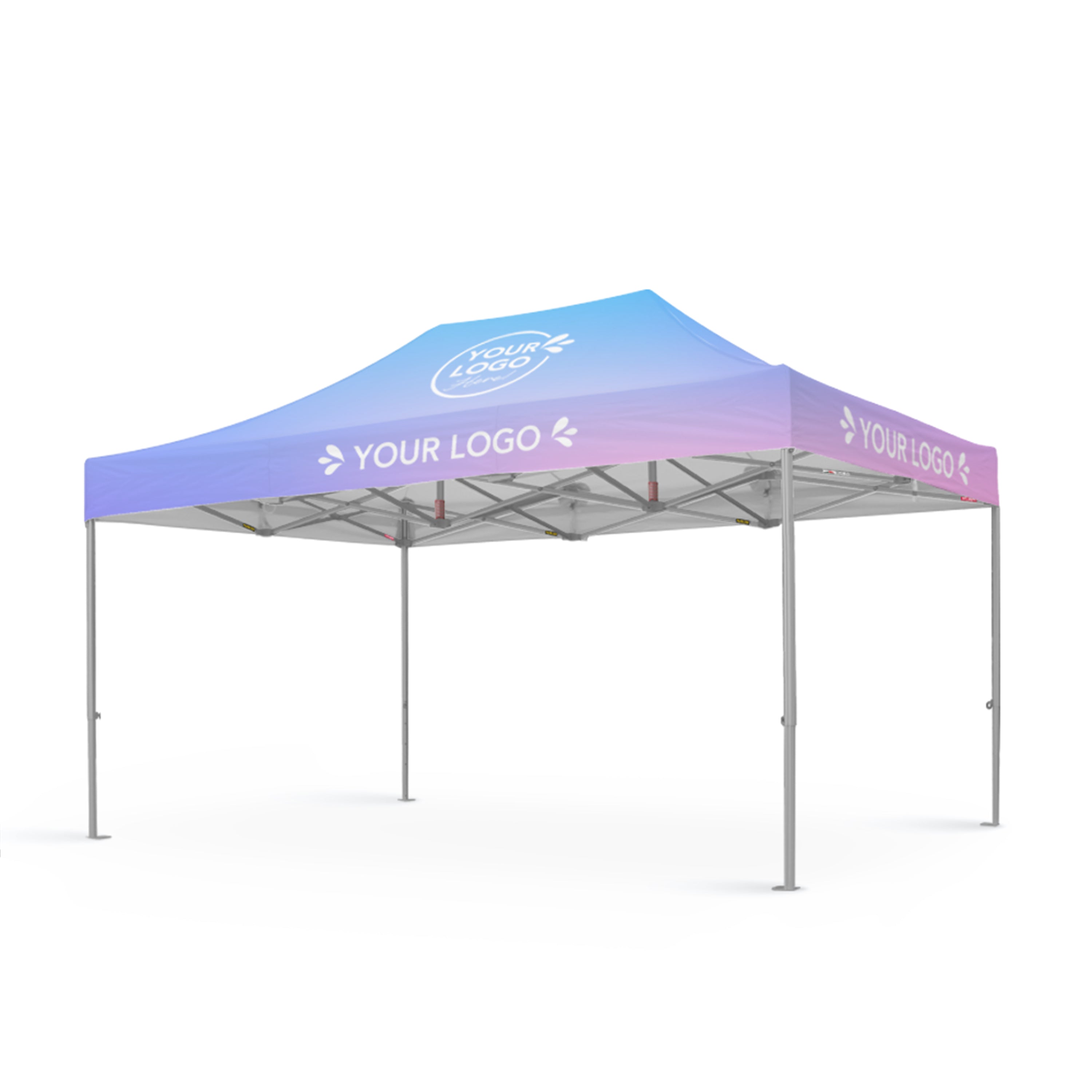 3m x 4.5m Printed Folding Gazebo