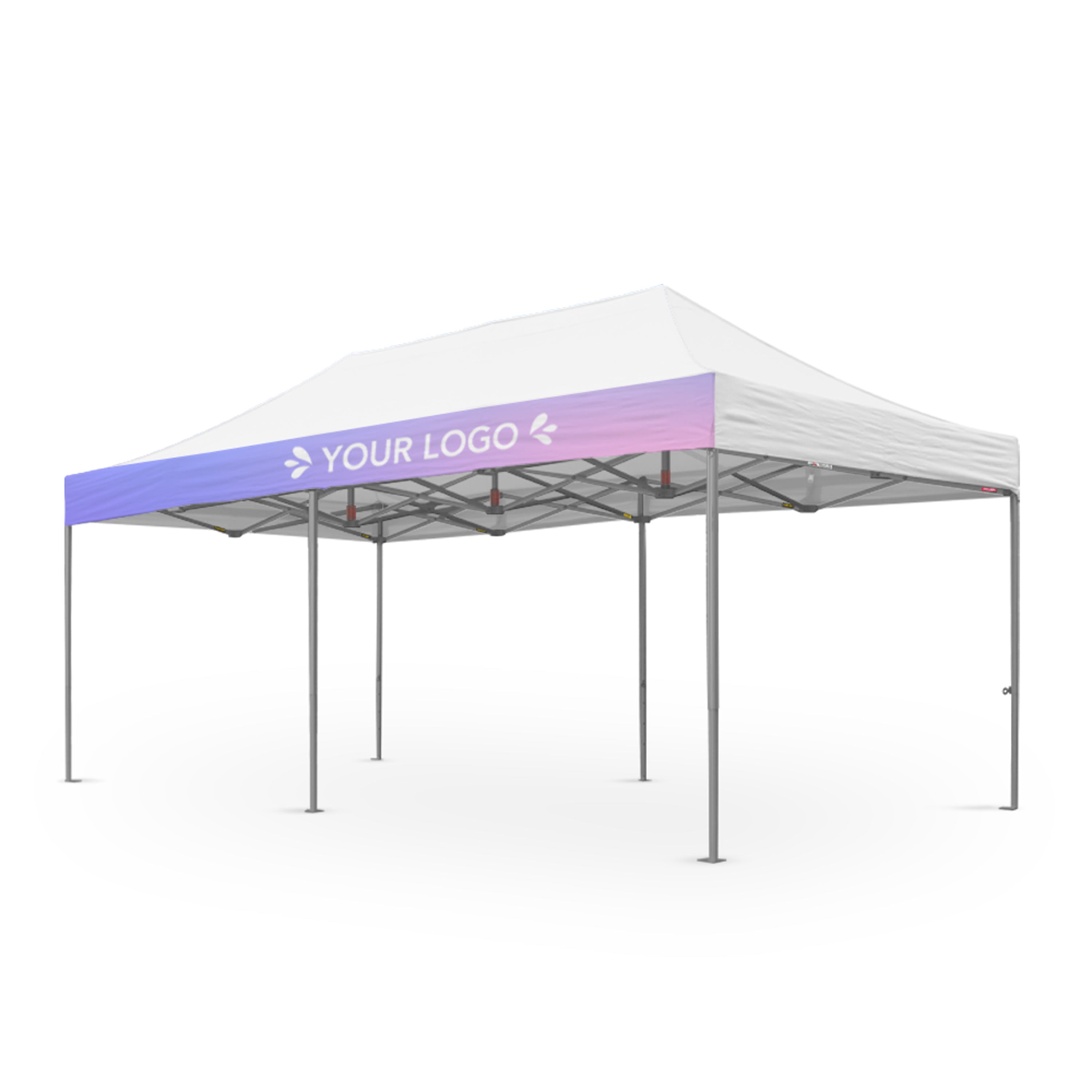 3m x 6m Printed Folding Gazebo