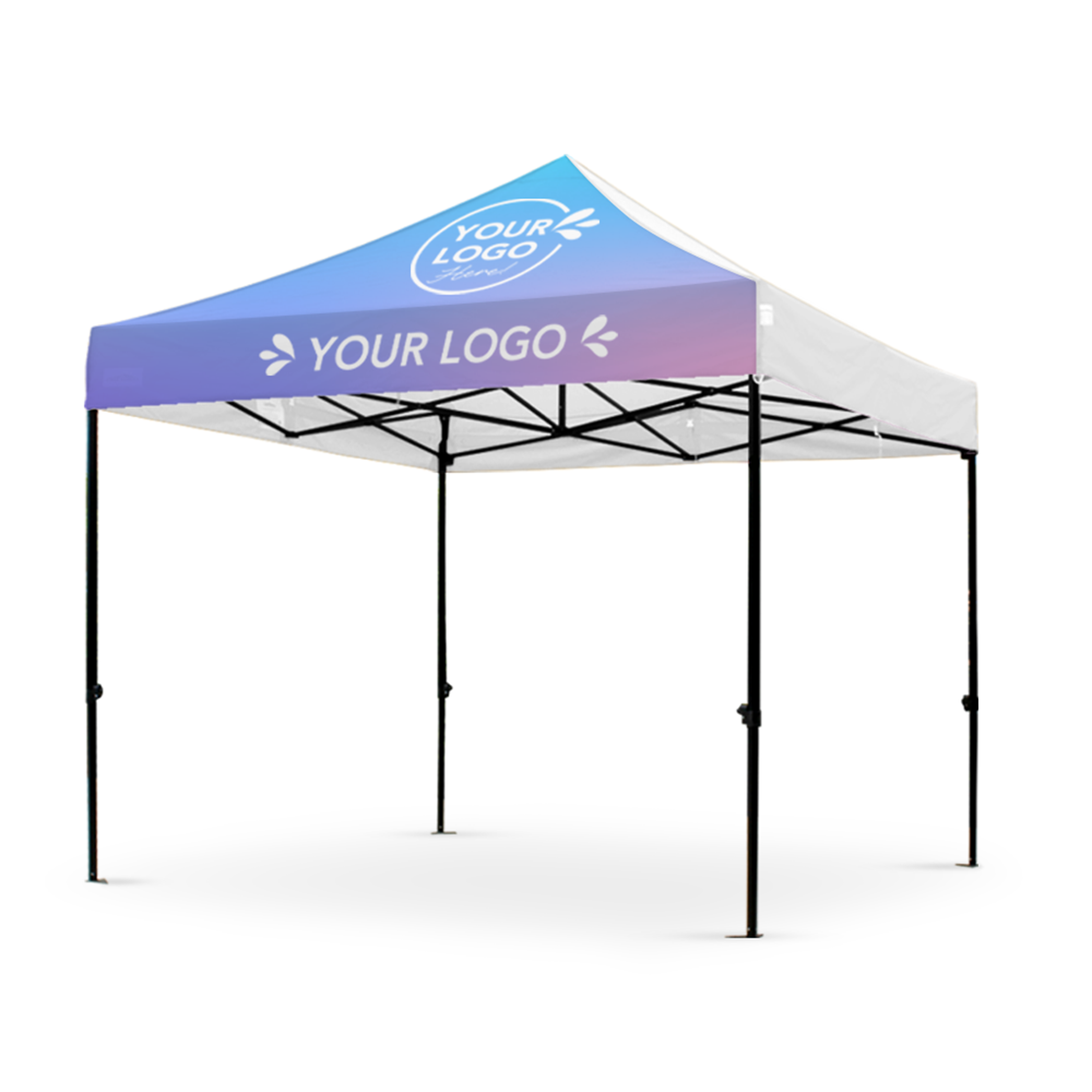3m x 3m Printed Folding Gazebo