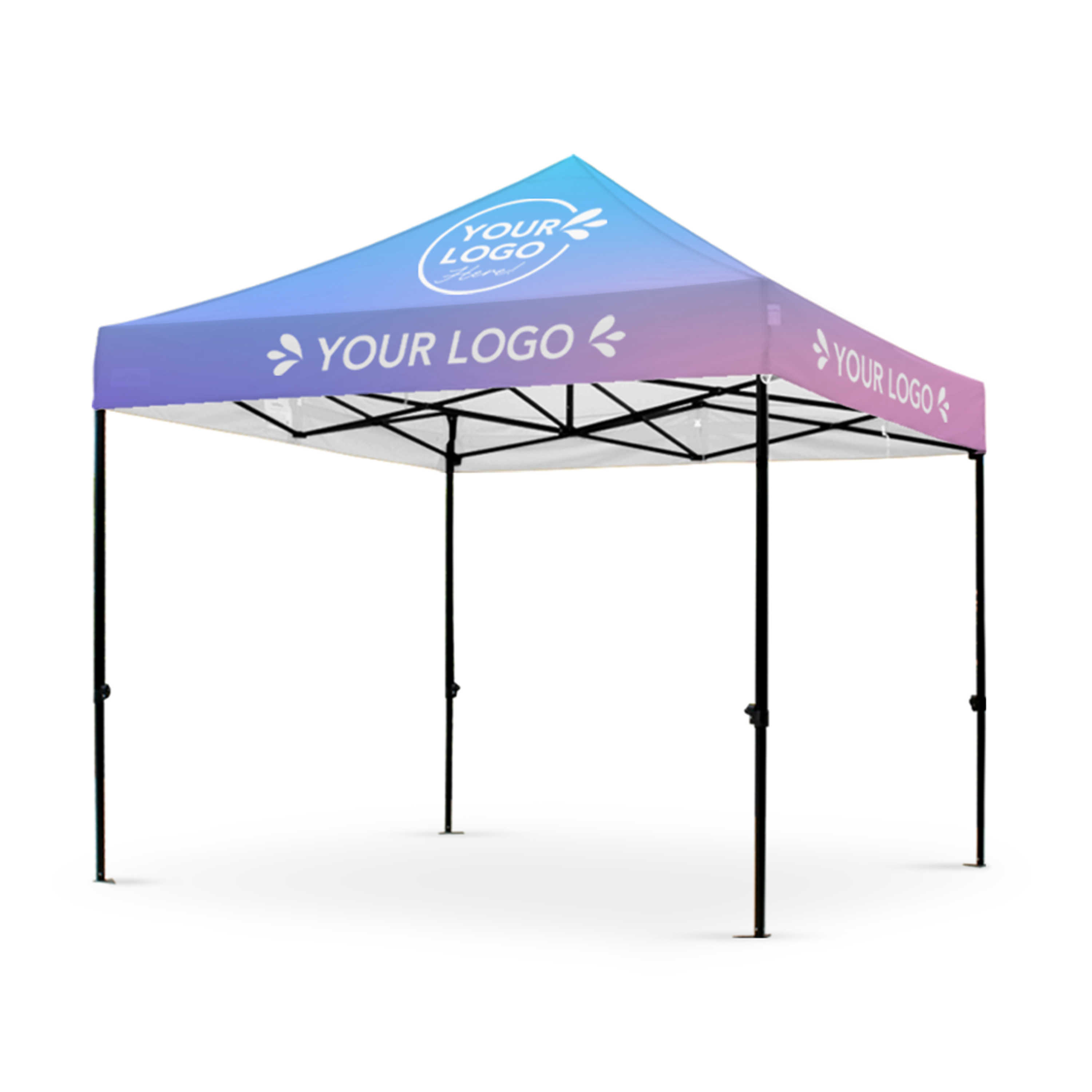 3m x 3m Printed Folding Gazebo
