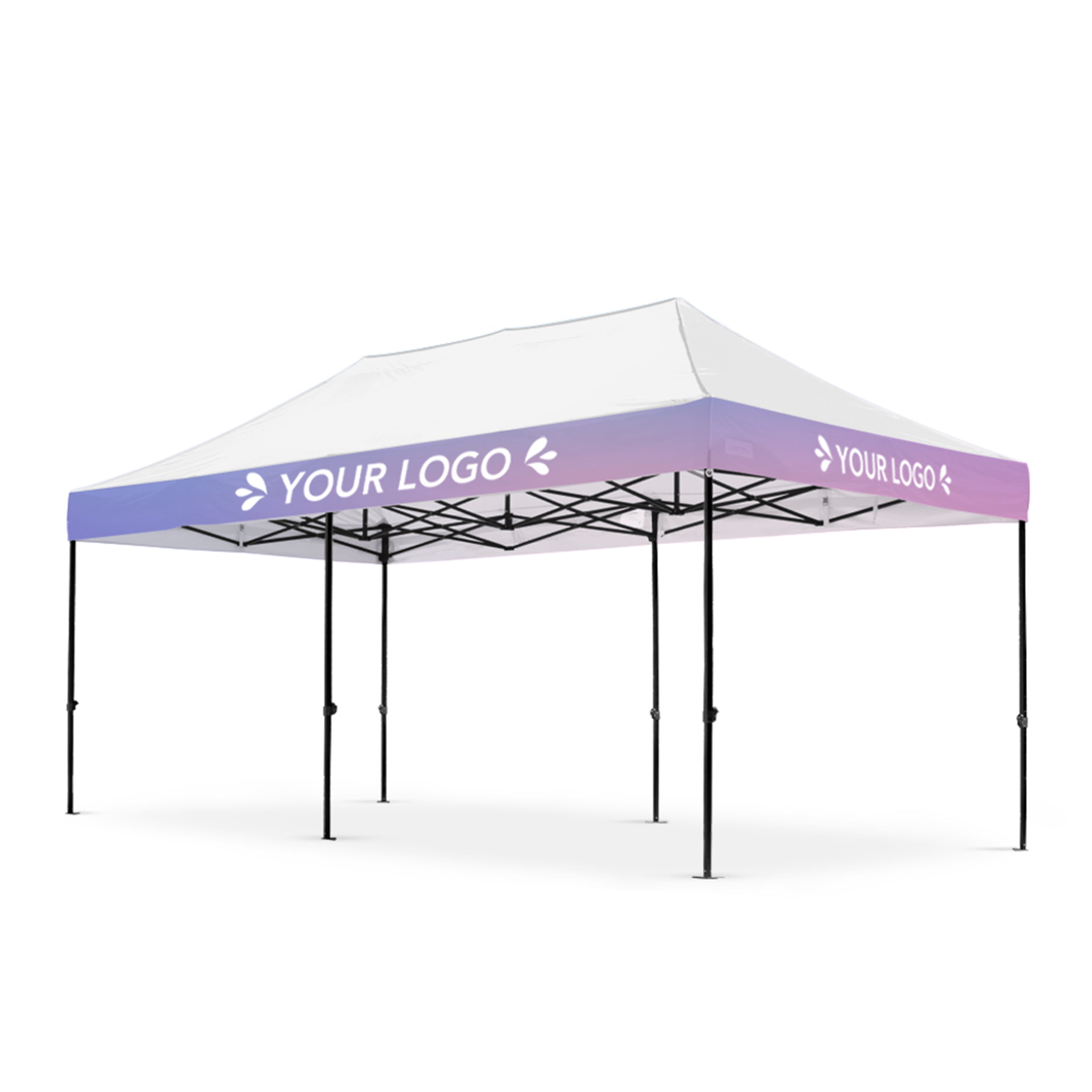 3m x 6m Printed Folding Gazebo