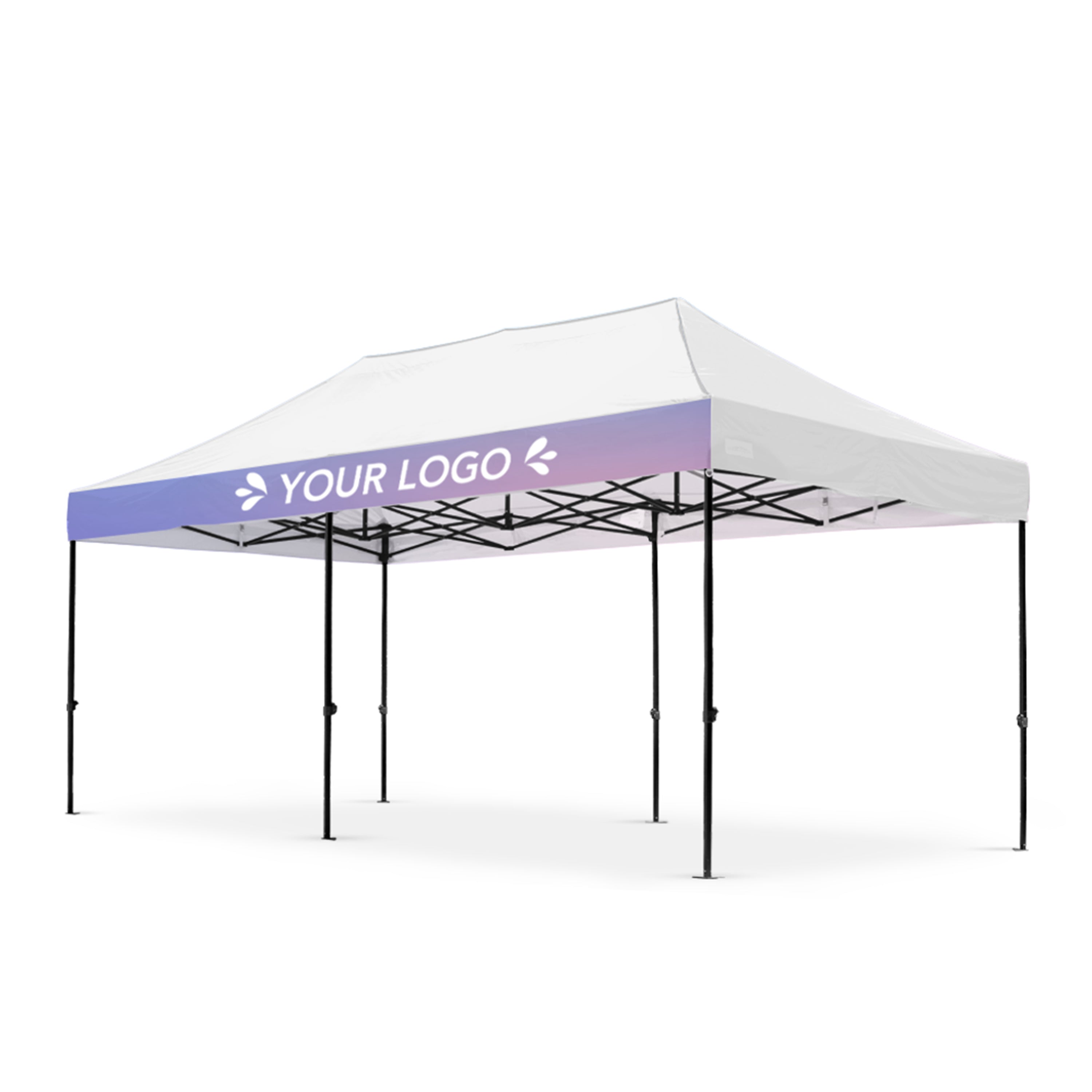 3m x 6m Printed Folding Gazebo