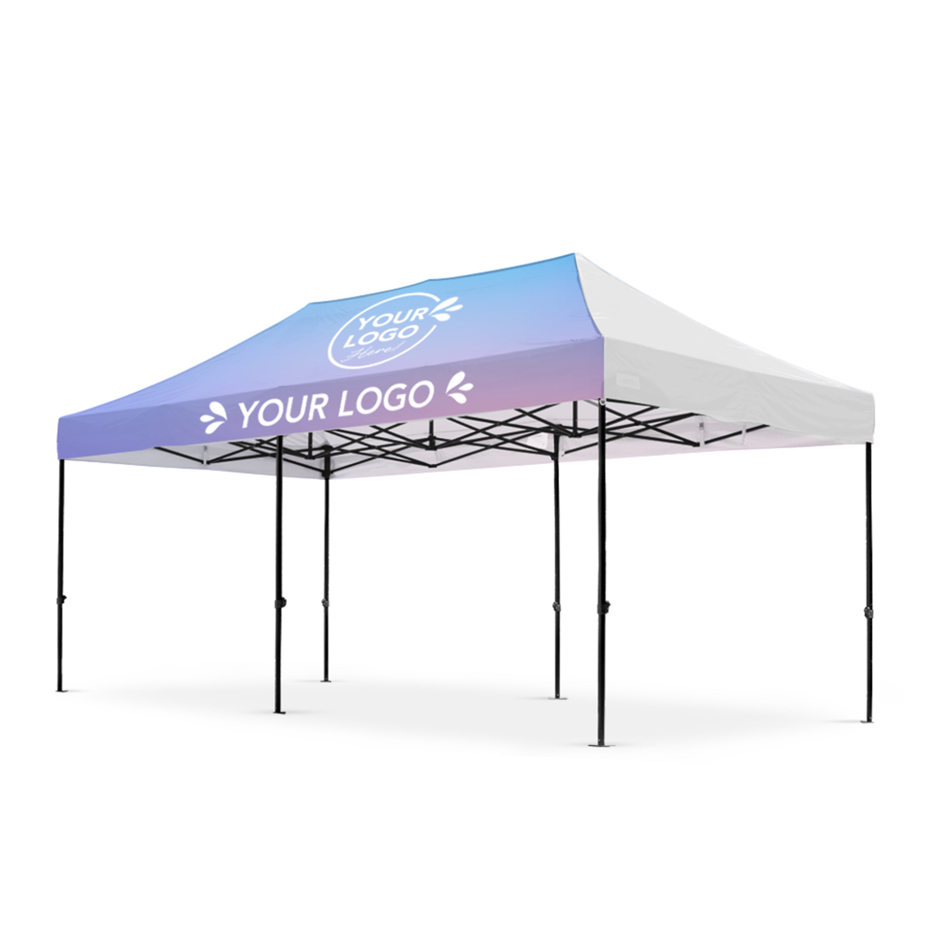 3m x 6m Printed Folding Gazebo