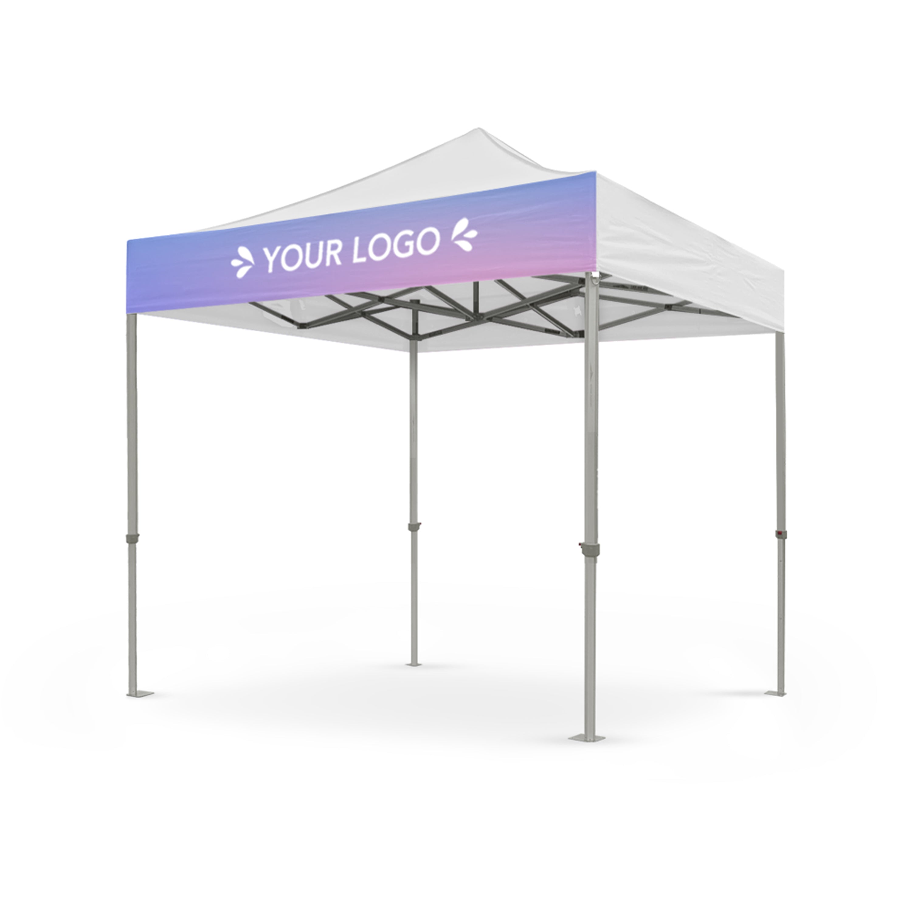 2.4m x 2.4m Printed Folding Gazebo