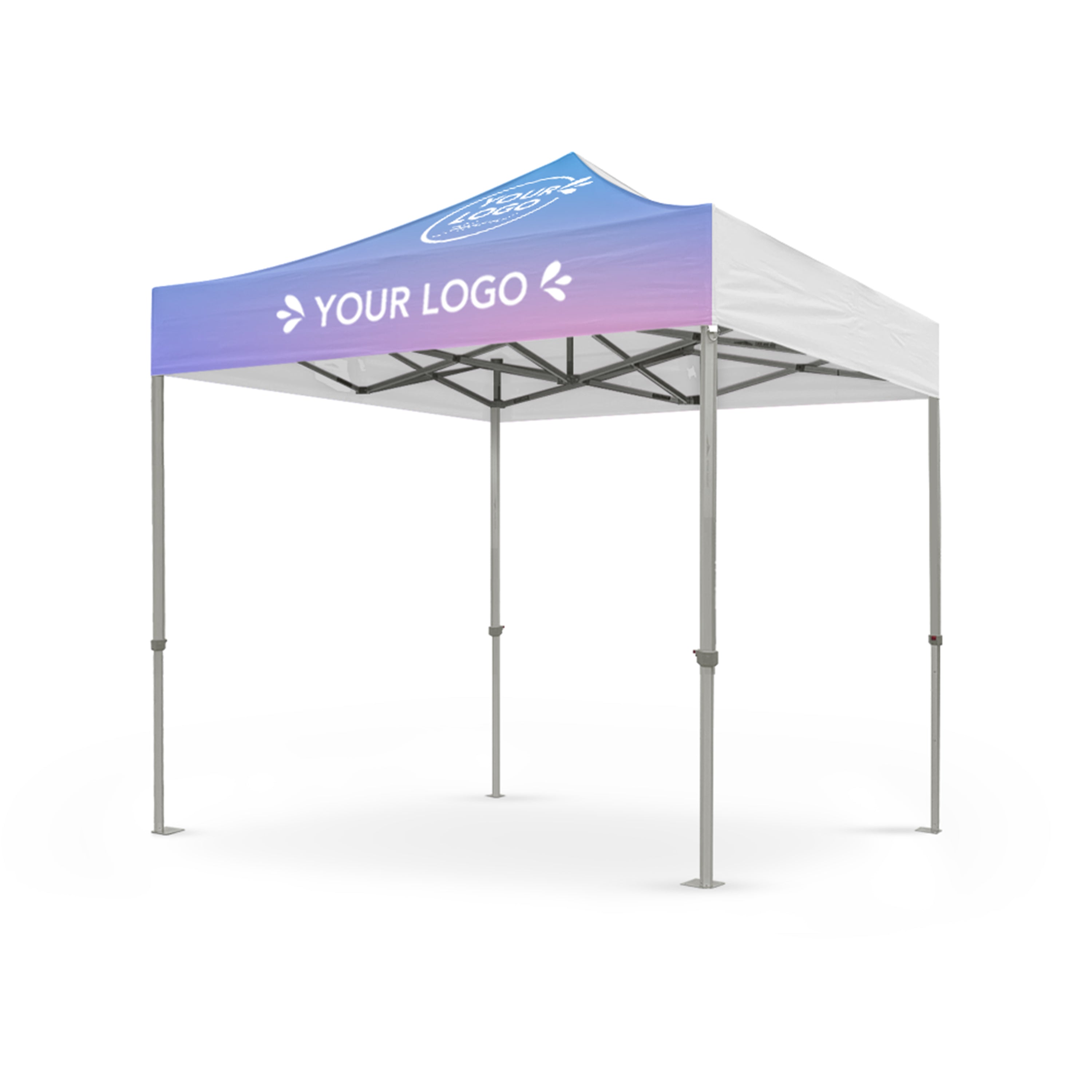 2.4m x 2.4m Printed Folding Gazebo