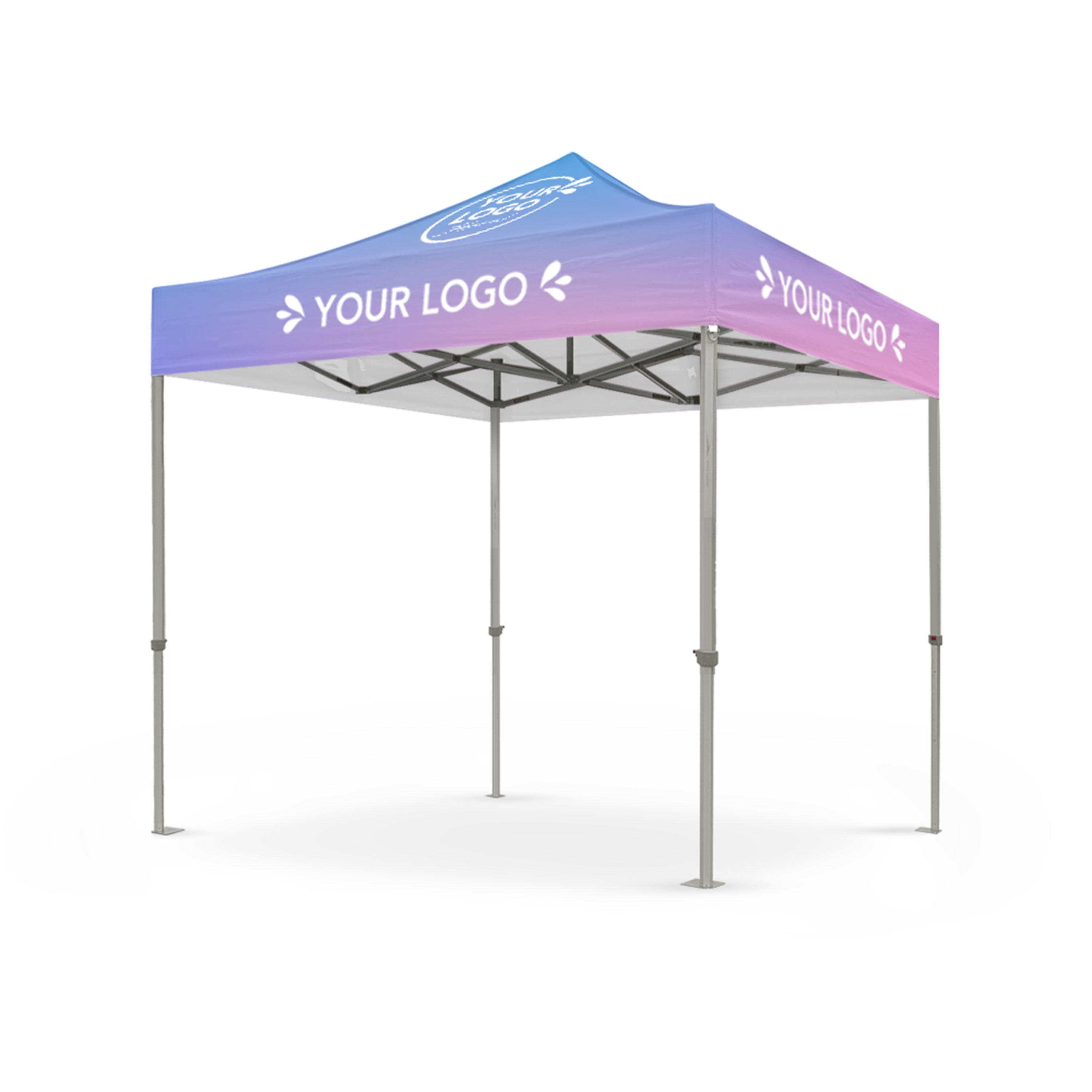 2.4m x 2.4m Printed Folding Gazebo