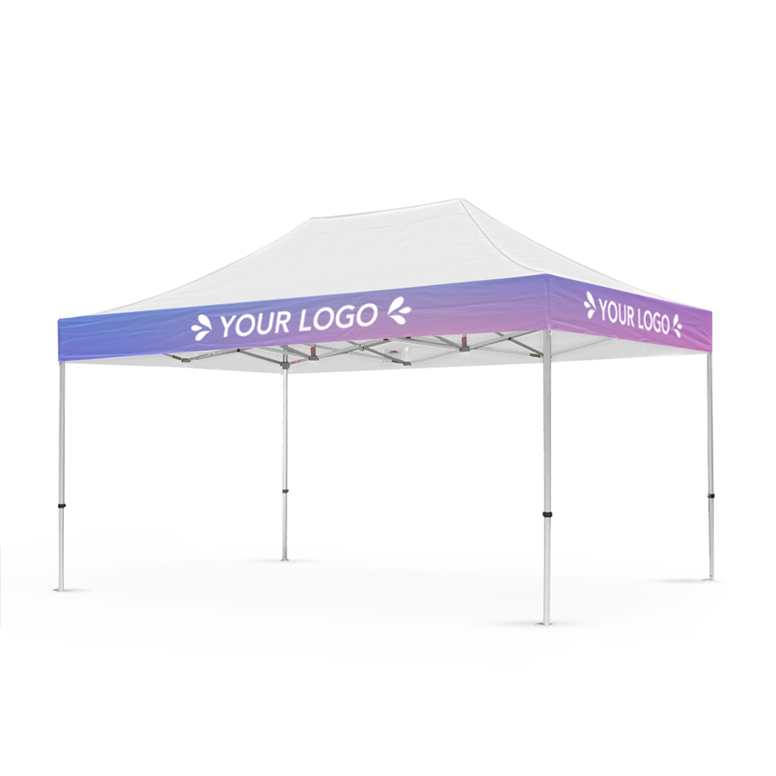 3m x 4.5m Printed Folding Gazebo
