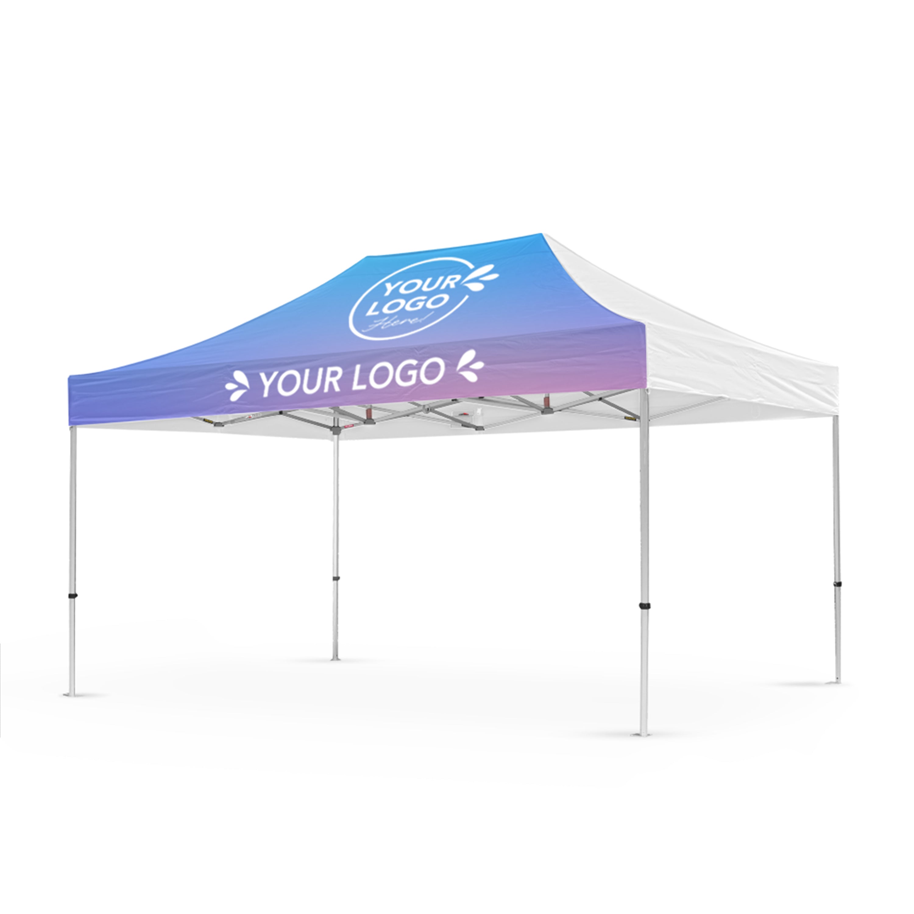 3m x 4.5m Printed Folding Gazebo