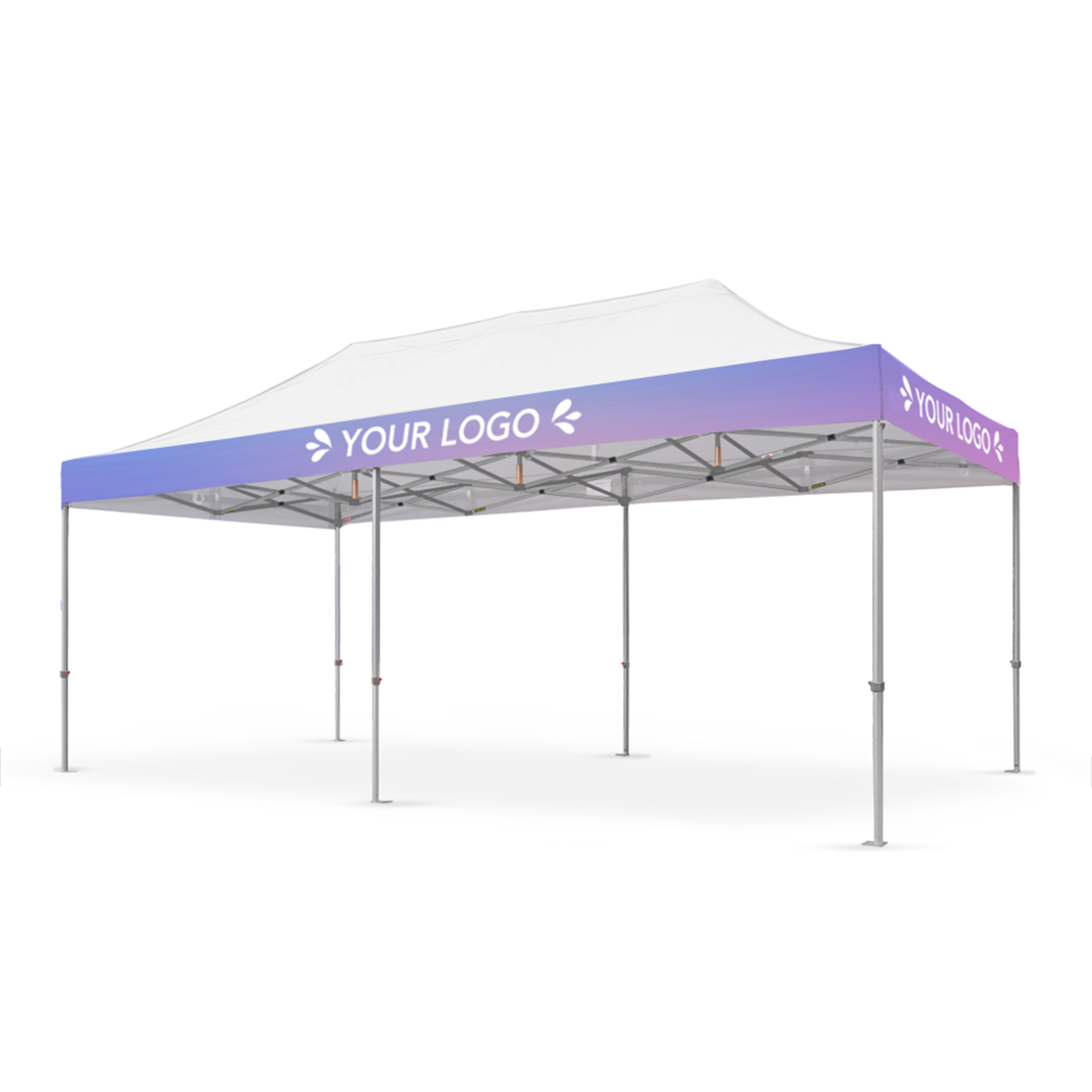 3m x 6m Printed Folding Gazebo