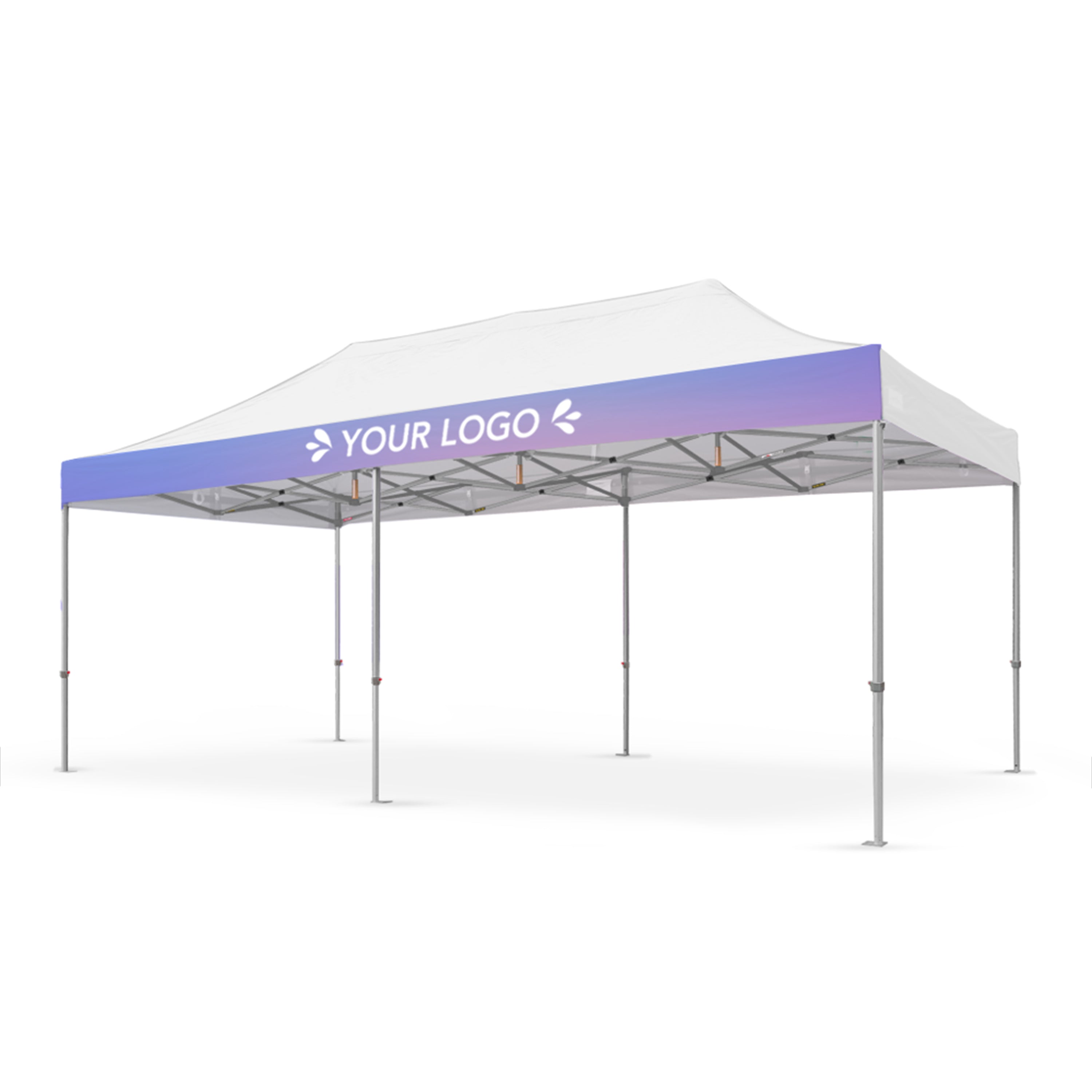 3m x 6m Printed Folding Gazebo