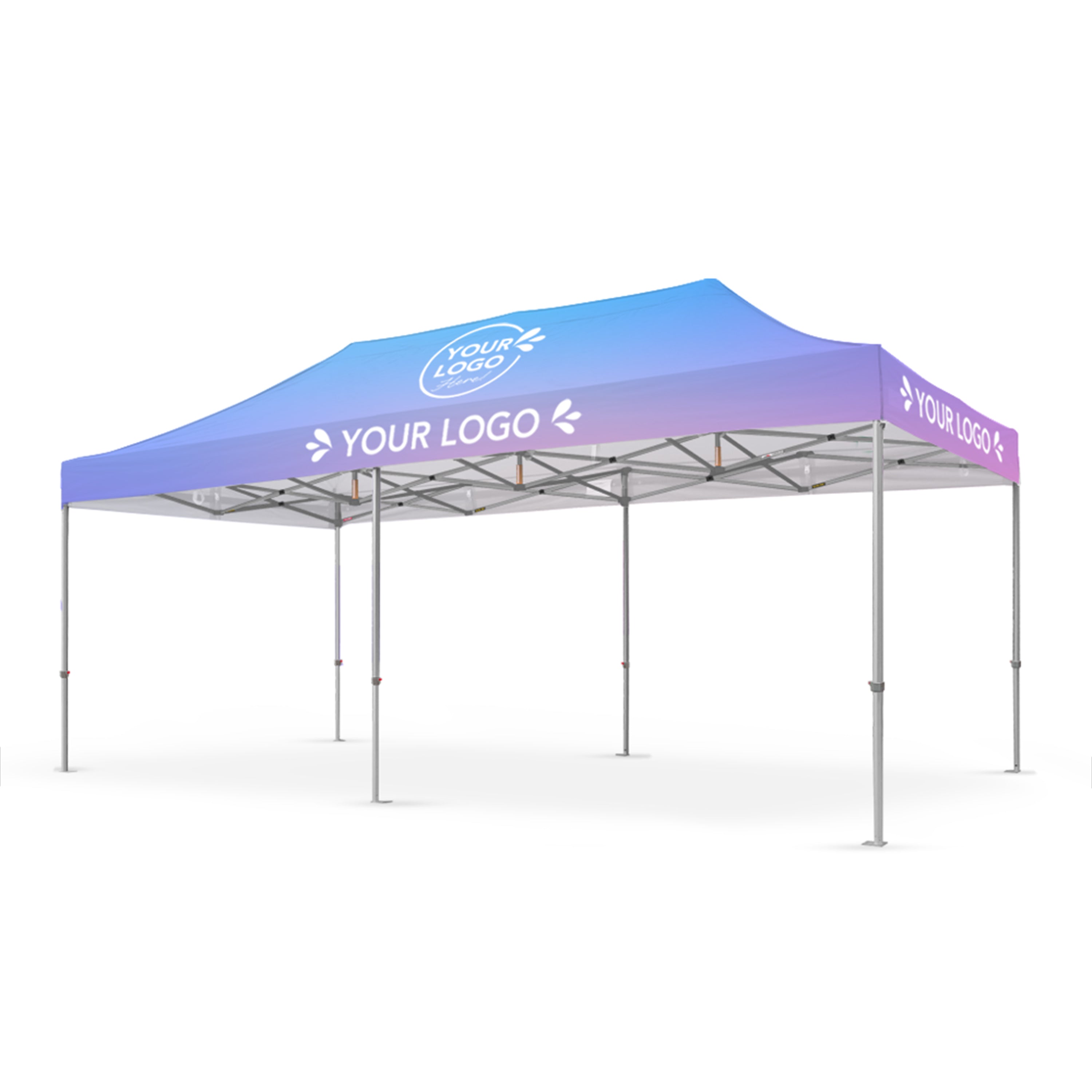 3m x 6m Printed Folding Gazebo