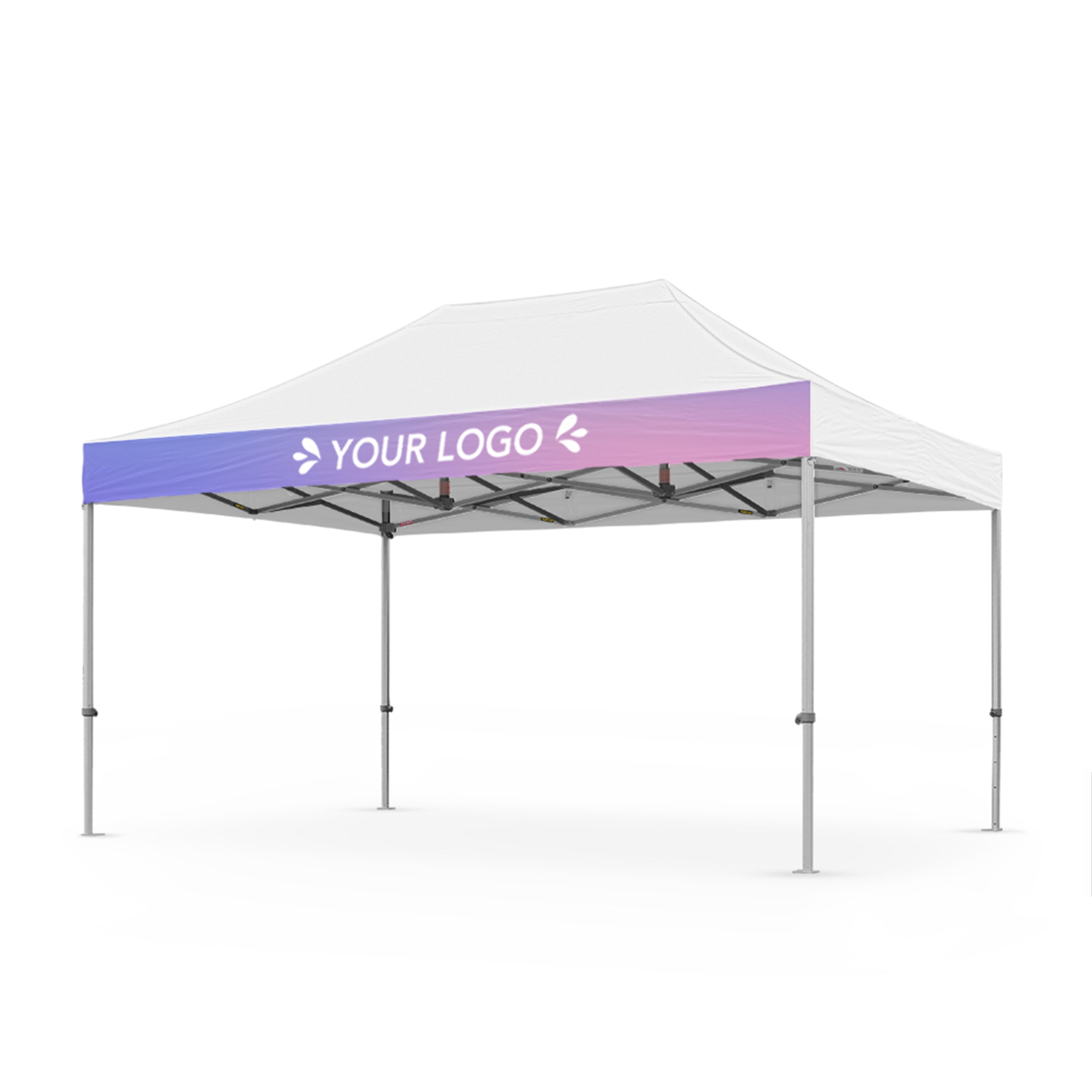 3m x 4.5m Printed Folding Gazebo