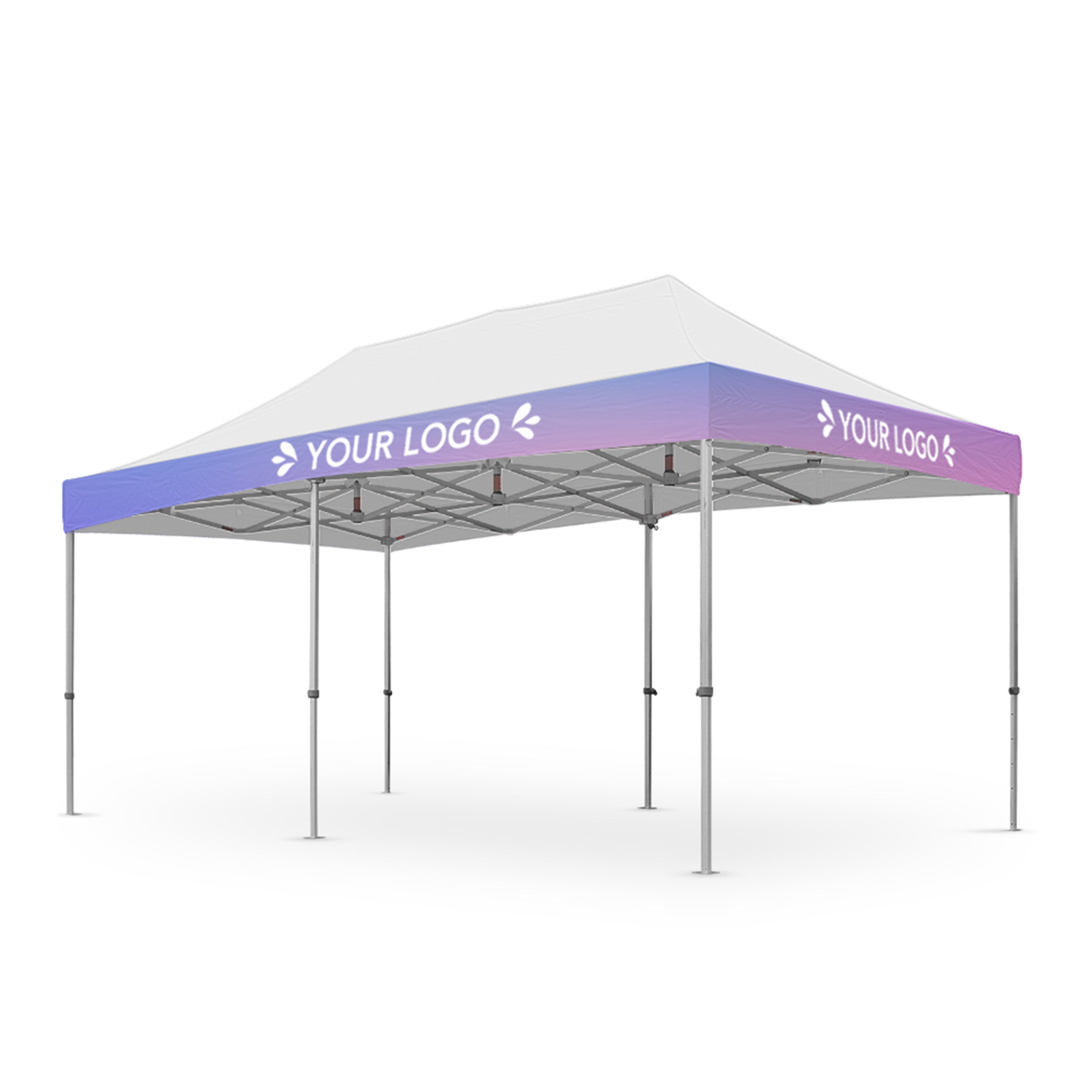 3m x 6m Printed Folding Gazebo