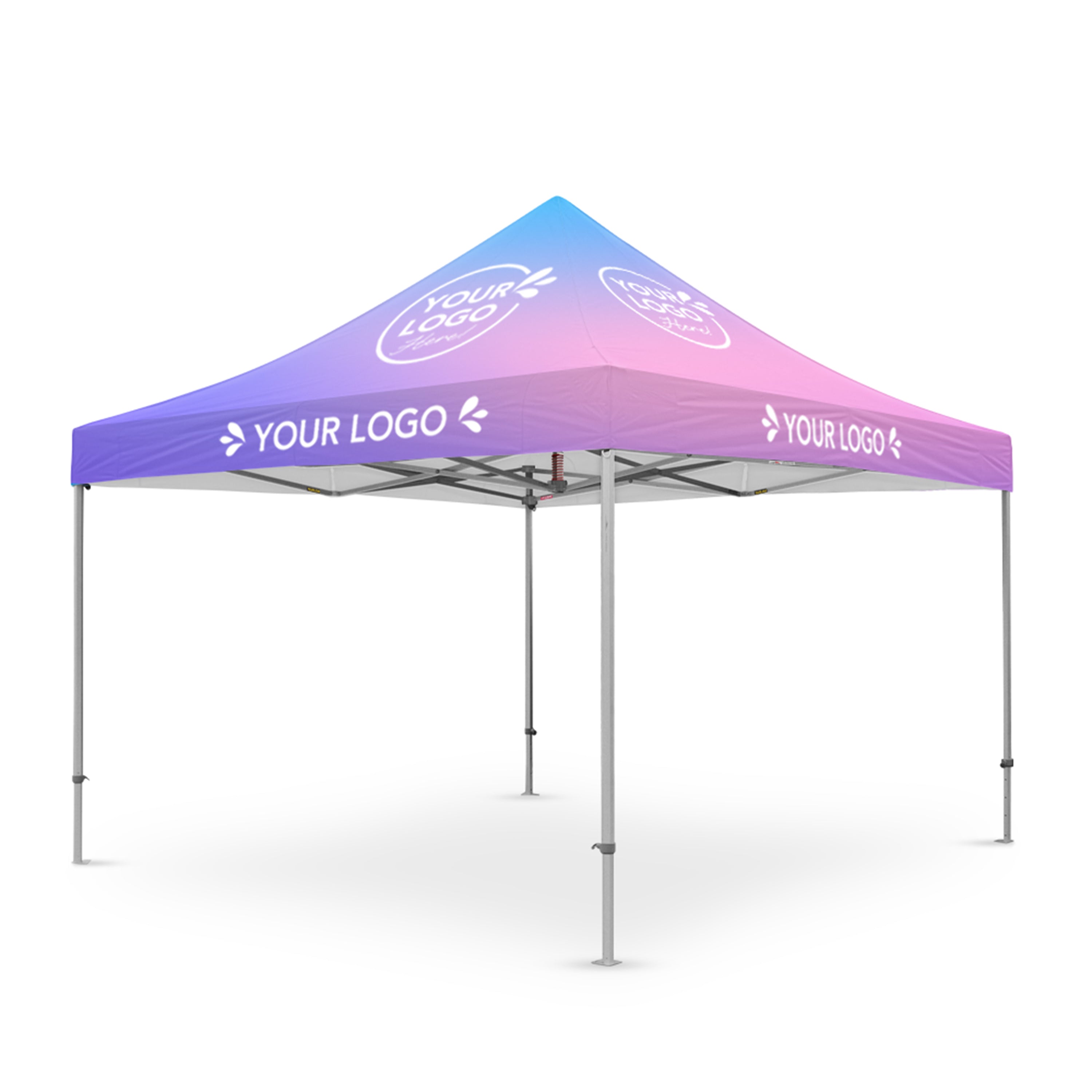 4m x 4m Printed Folding Gazebo