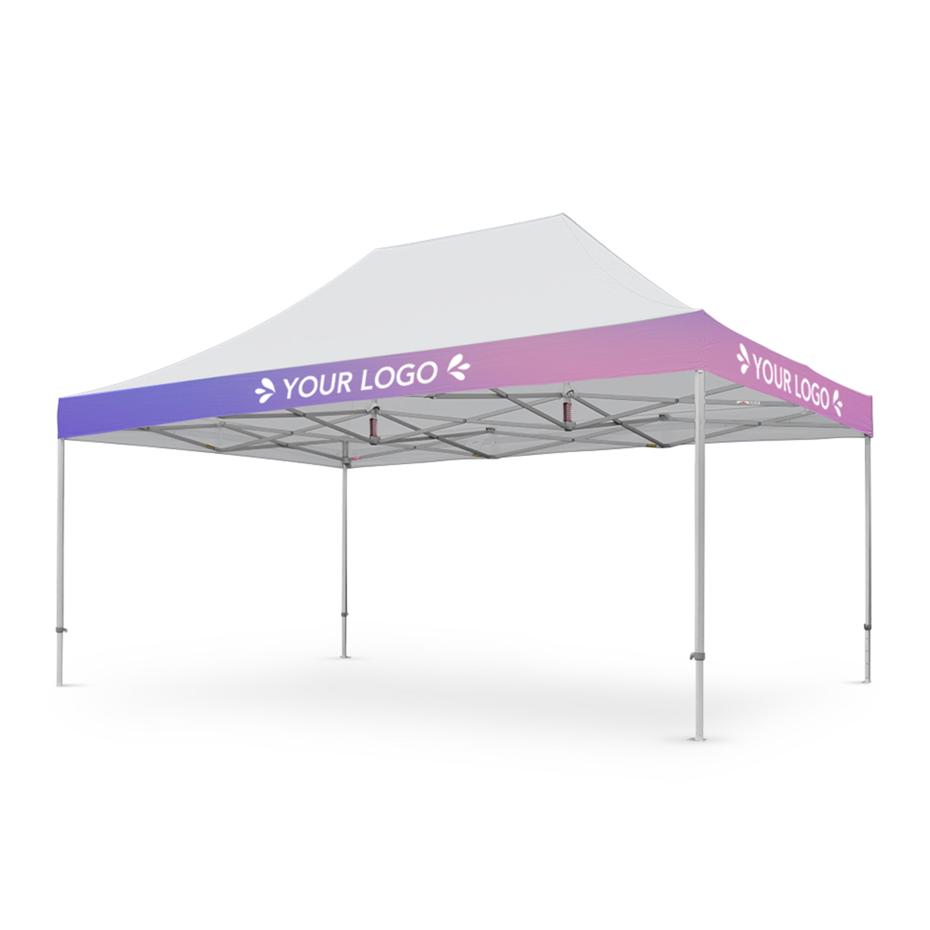 4m x 6m Printed Folding Gazebo