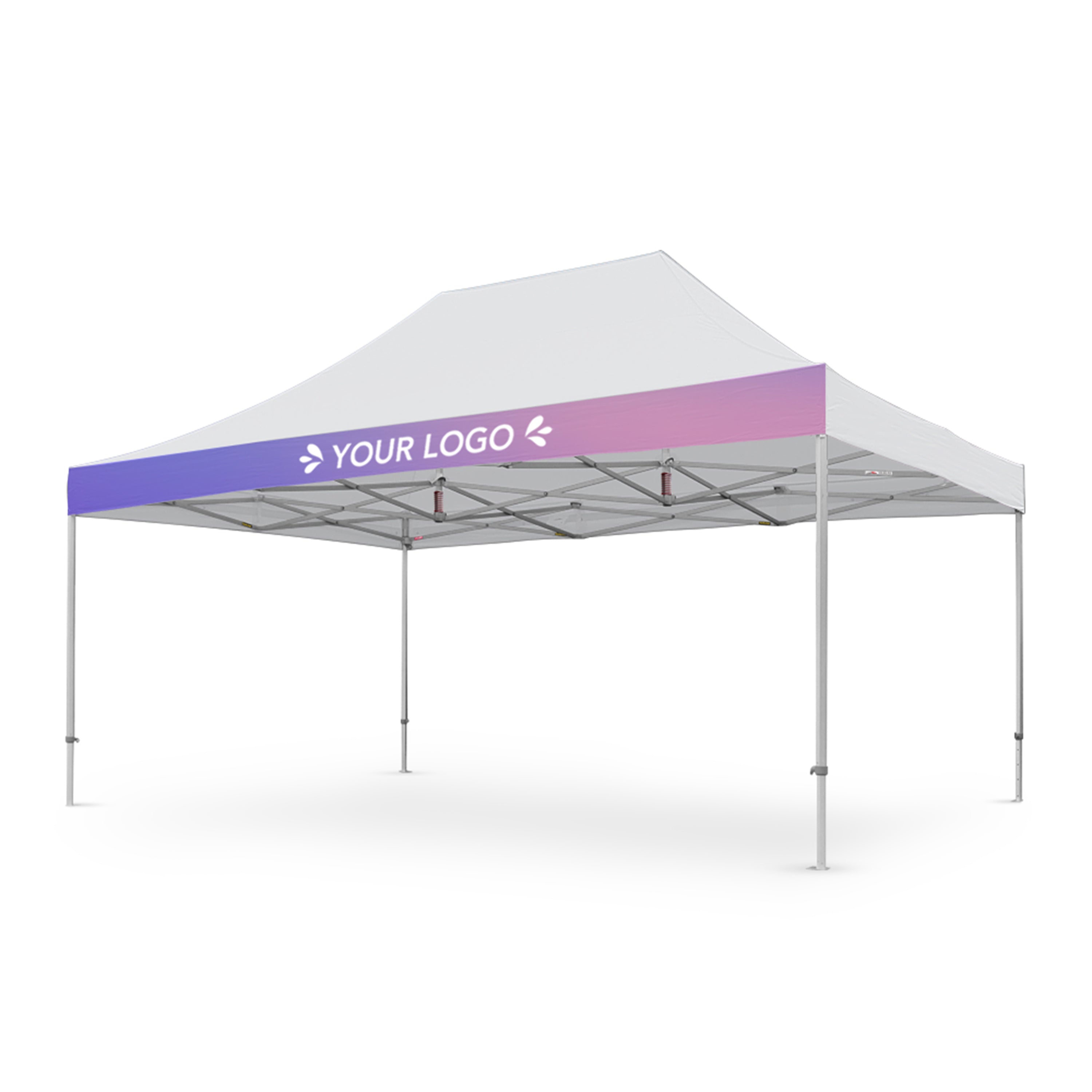 4m x 6m Printed Folding Gazebo