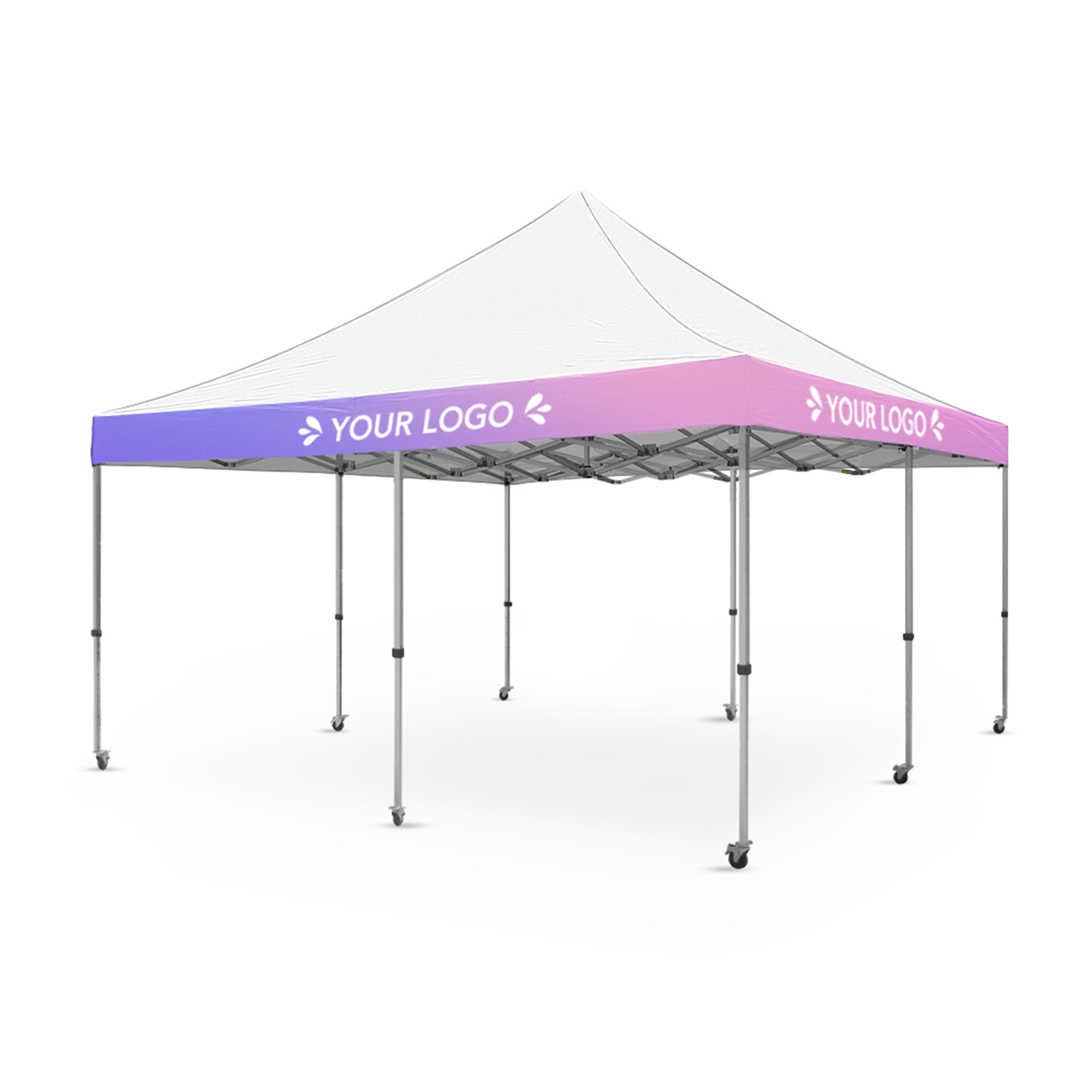 5m x 5m Printed Folding Gazebo