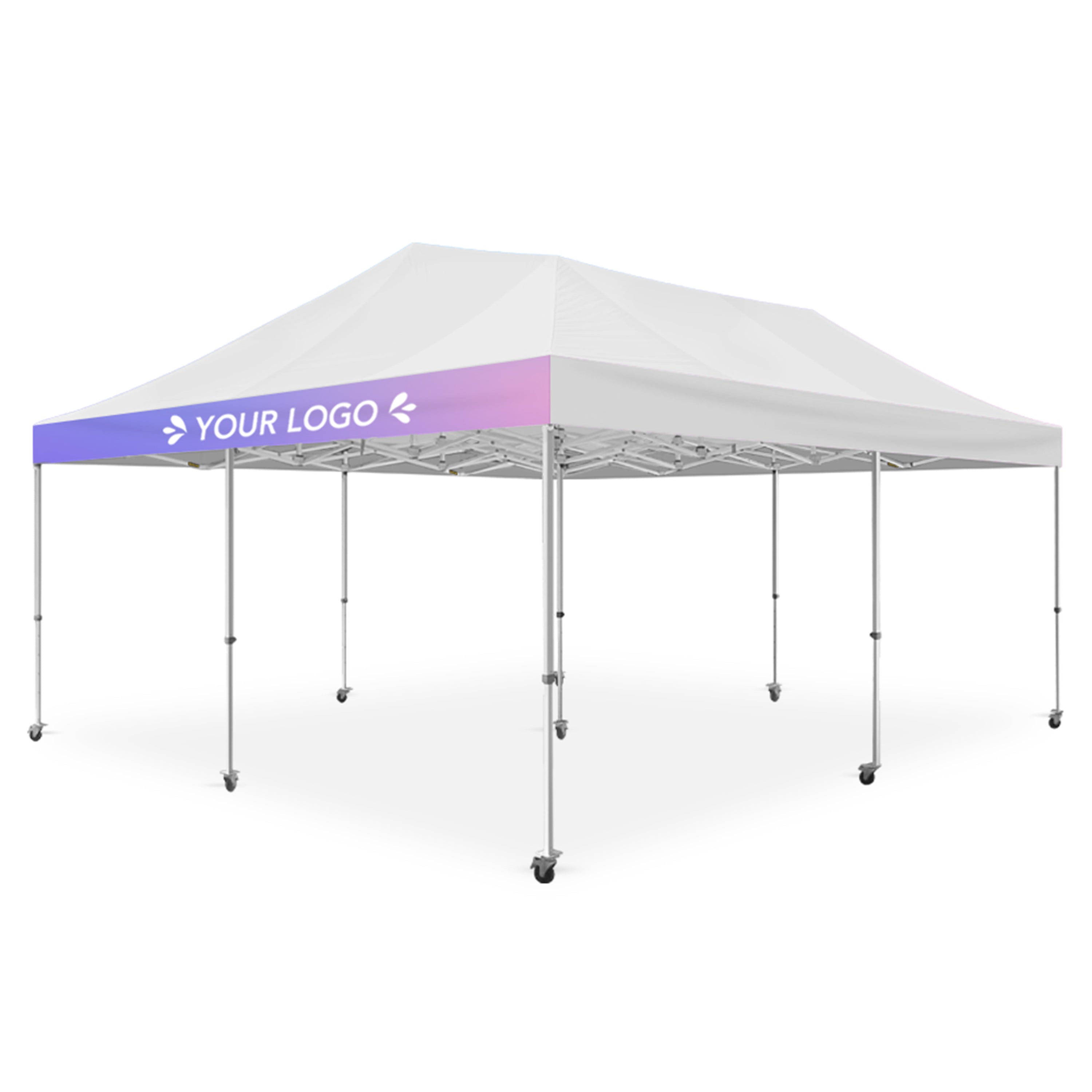 6m x 6m Printed Folding Gazebo