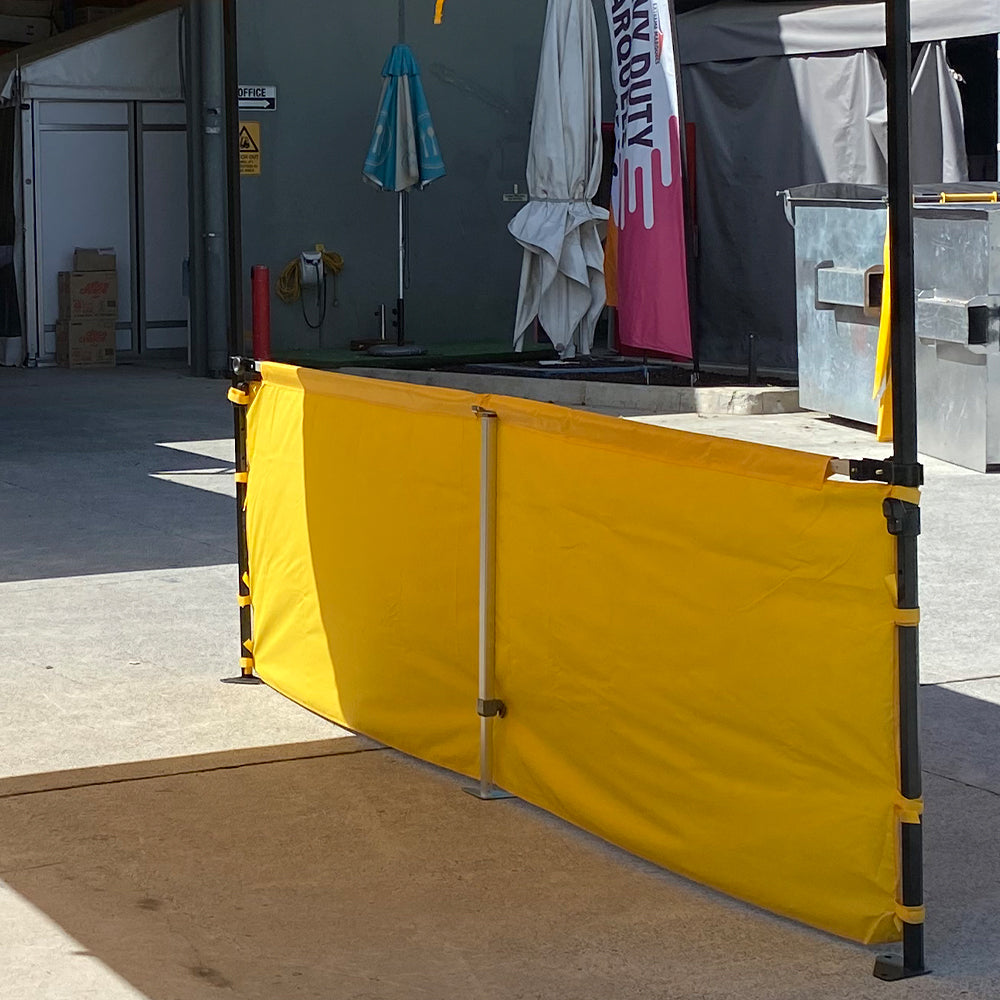 4.5m Printed Gazebo Half Wall | Marquee Accessory