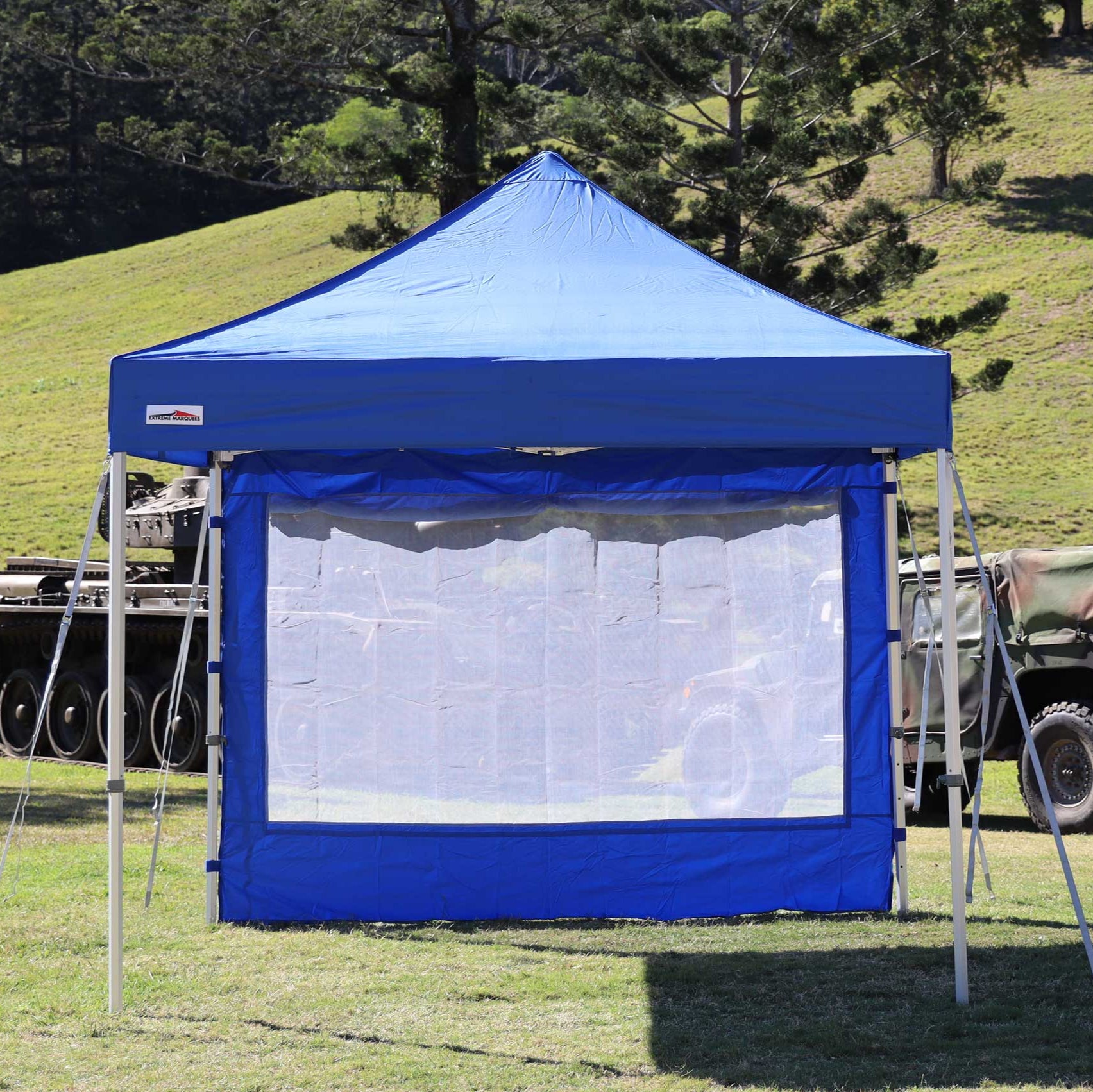 2.4m Gazebo Mesh Window Wall | Gazebo Accessory
