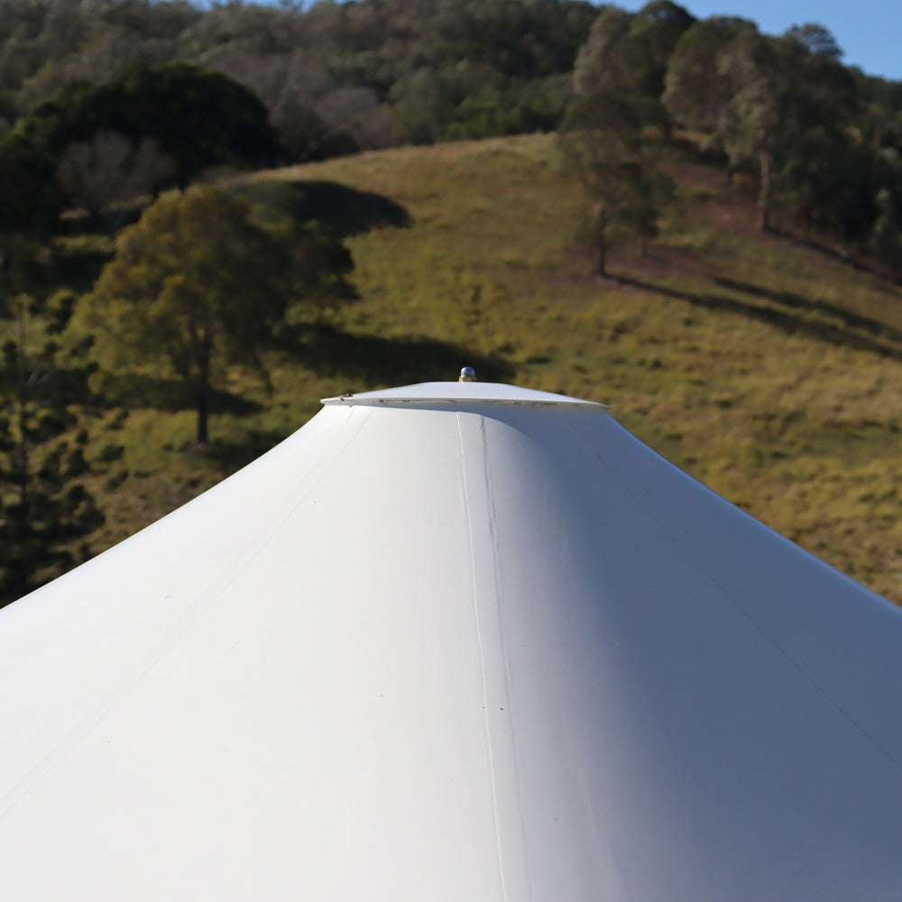 4m x 4m Custom Ferrara 300 PVC | Umbrellas
