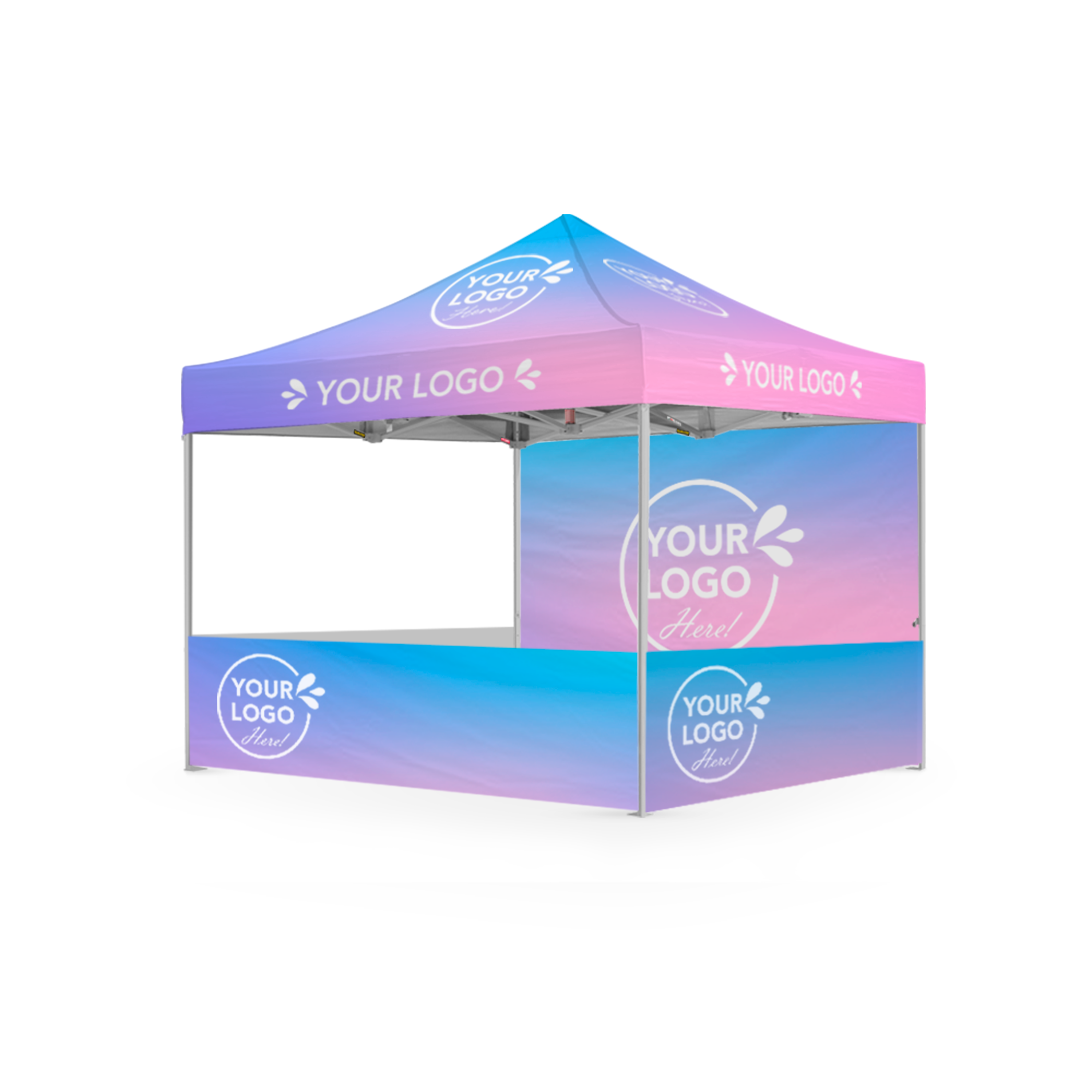 3m x 3m Printed Folding Gazebo | Engage Package