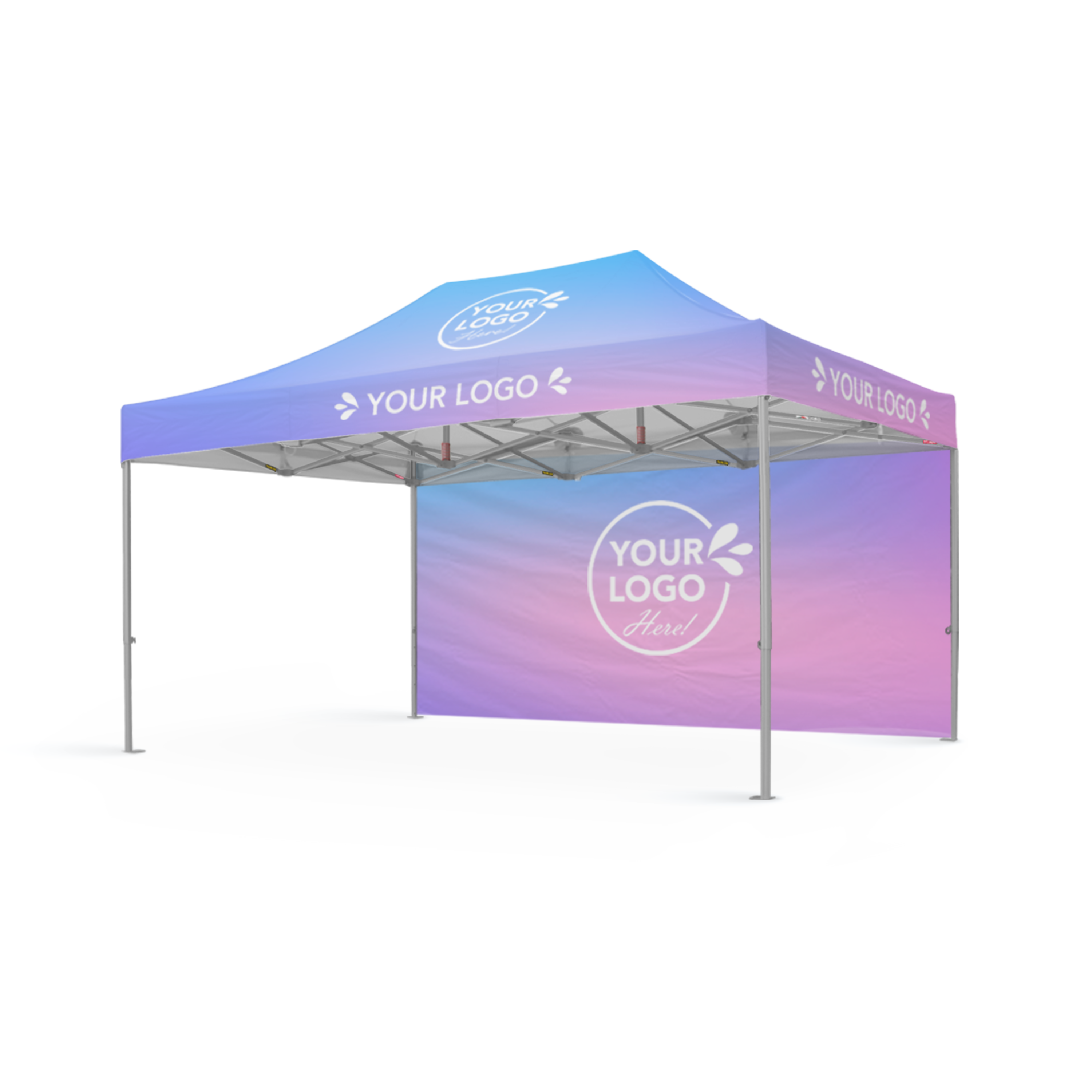 3m x 4.5m Printed Folding Gazebo | Backdrop Boost Package