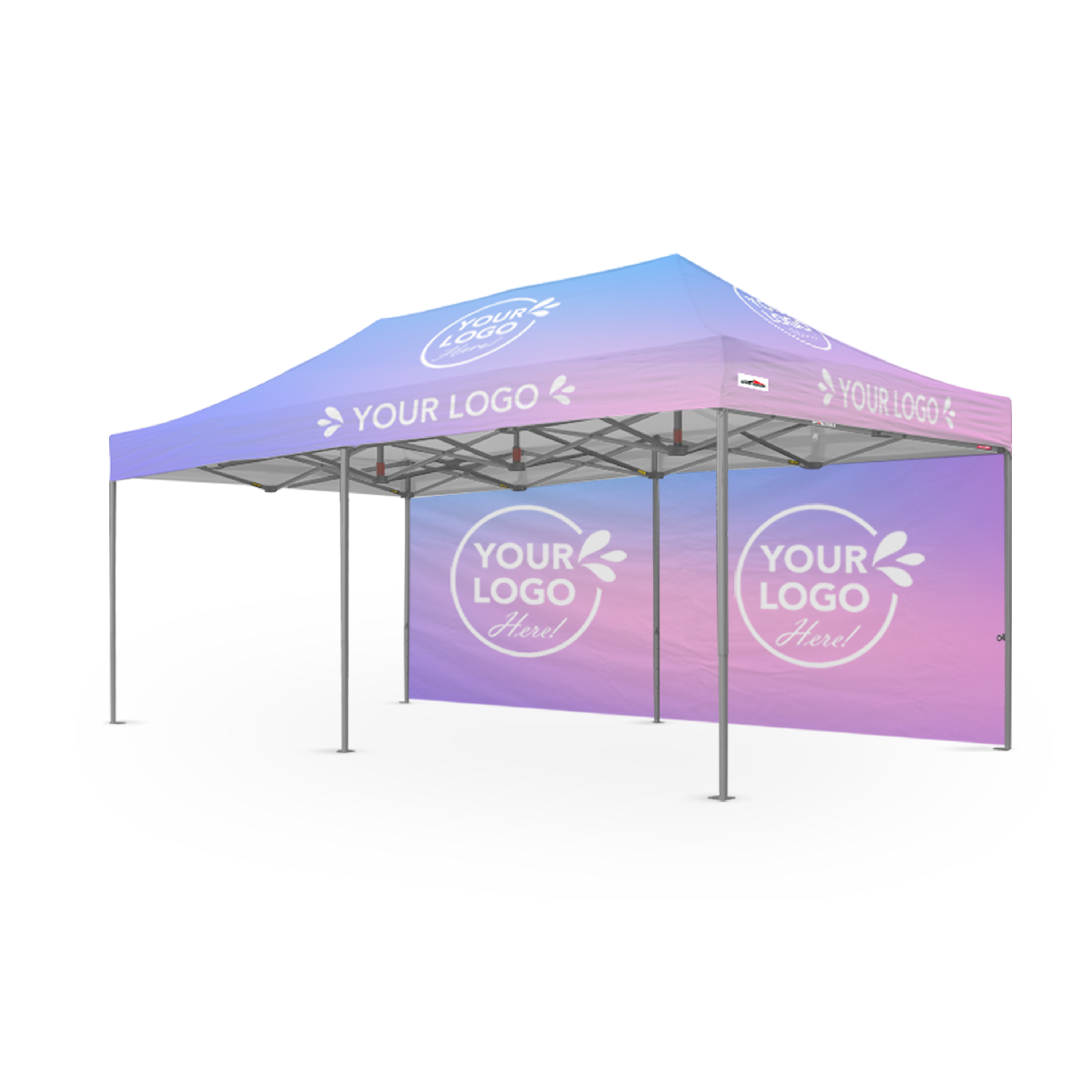 3m x 6m Printed Folding Gazebo | Backdrop Boost Package