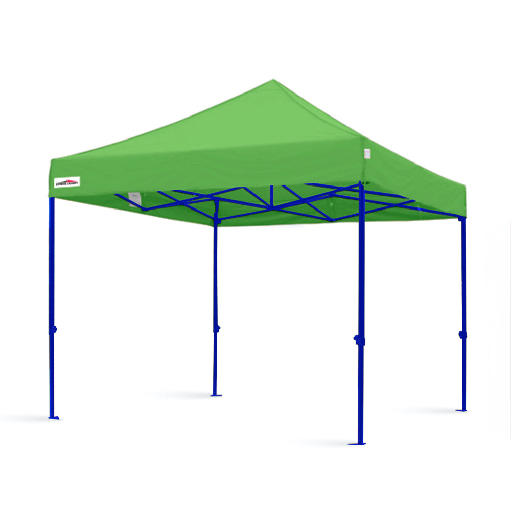 X5 true blue 10x10 apple green outdoor marquee tent with blue frame