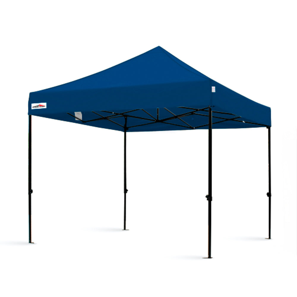 X5 true blue 10x10 bay outdoor marquee tent with black frame 