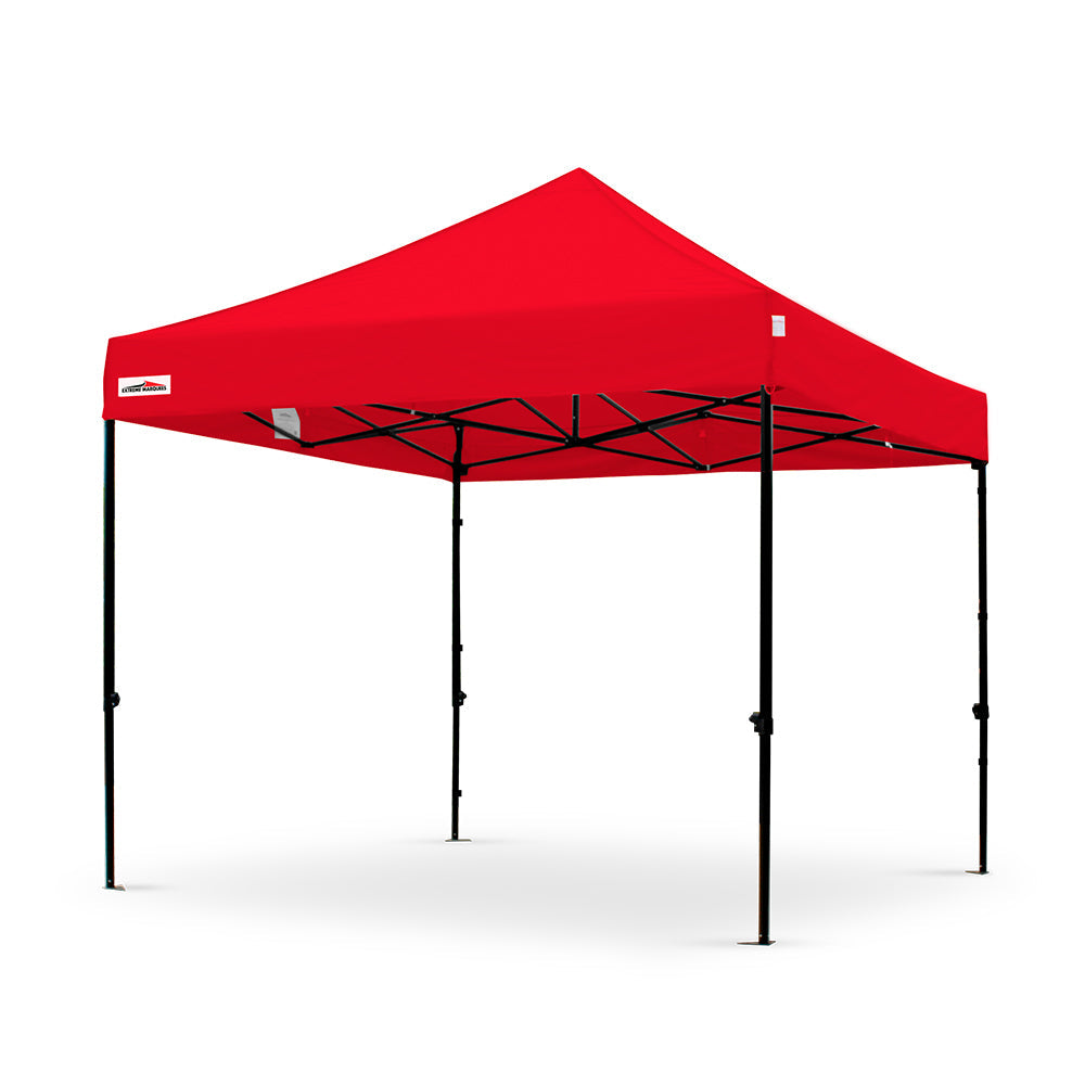 X5 true blue 10x10 cola outdoor marquee tent with black frame 