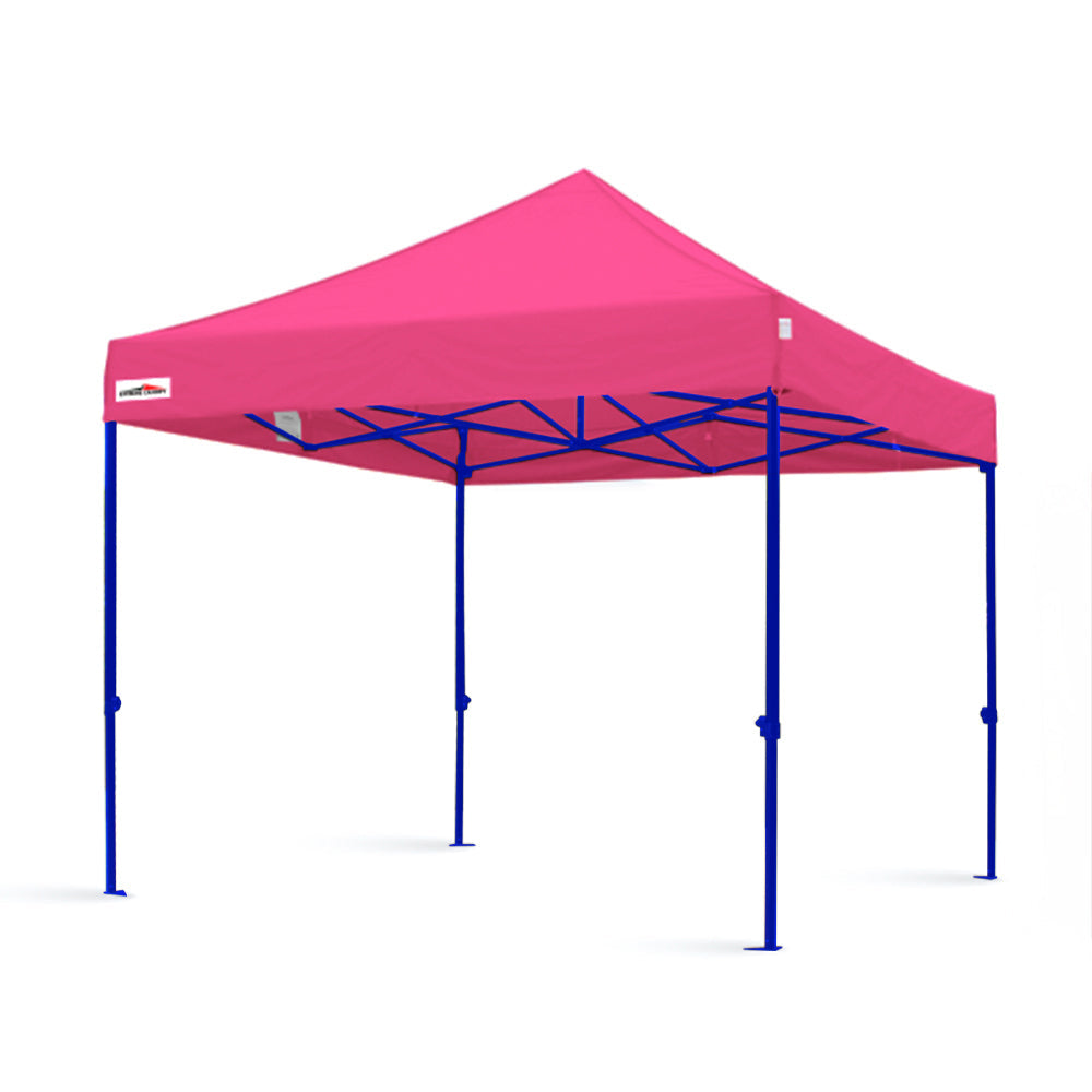X5 true blue 10x10 pink outdoor marquee tent with blue frame