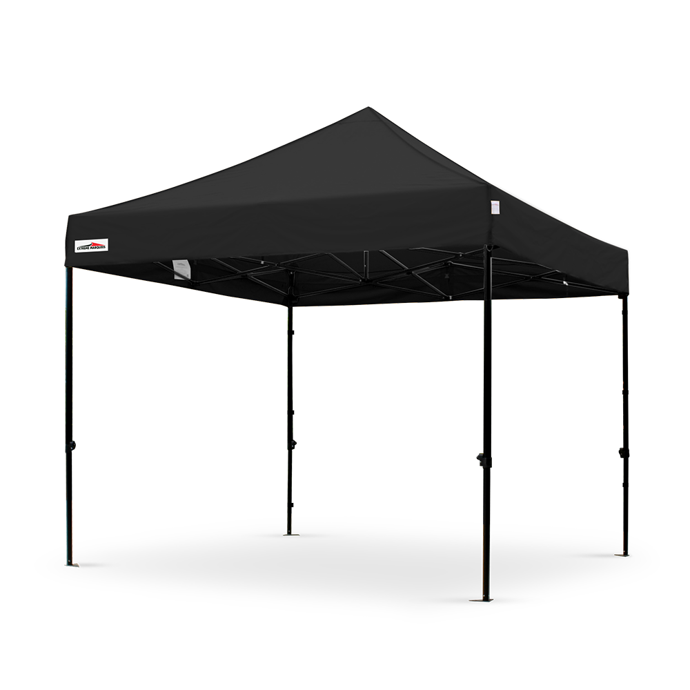 X5 true blue black outdoor marquee tent with black frame