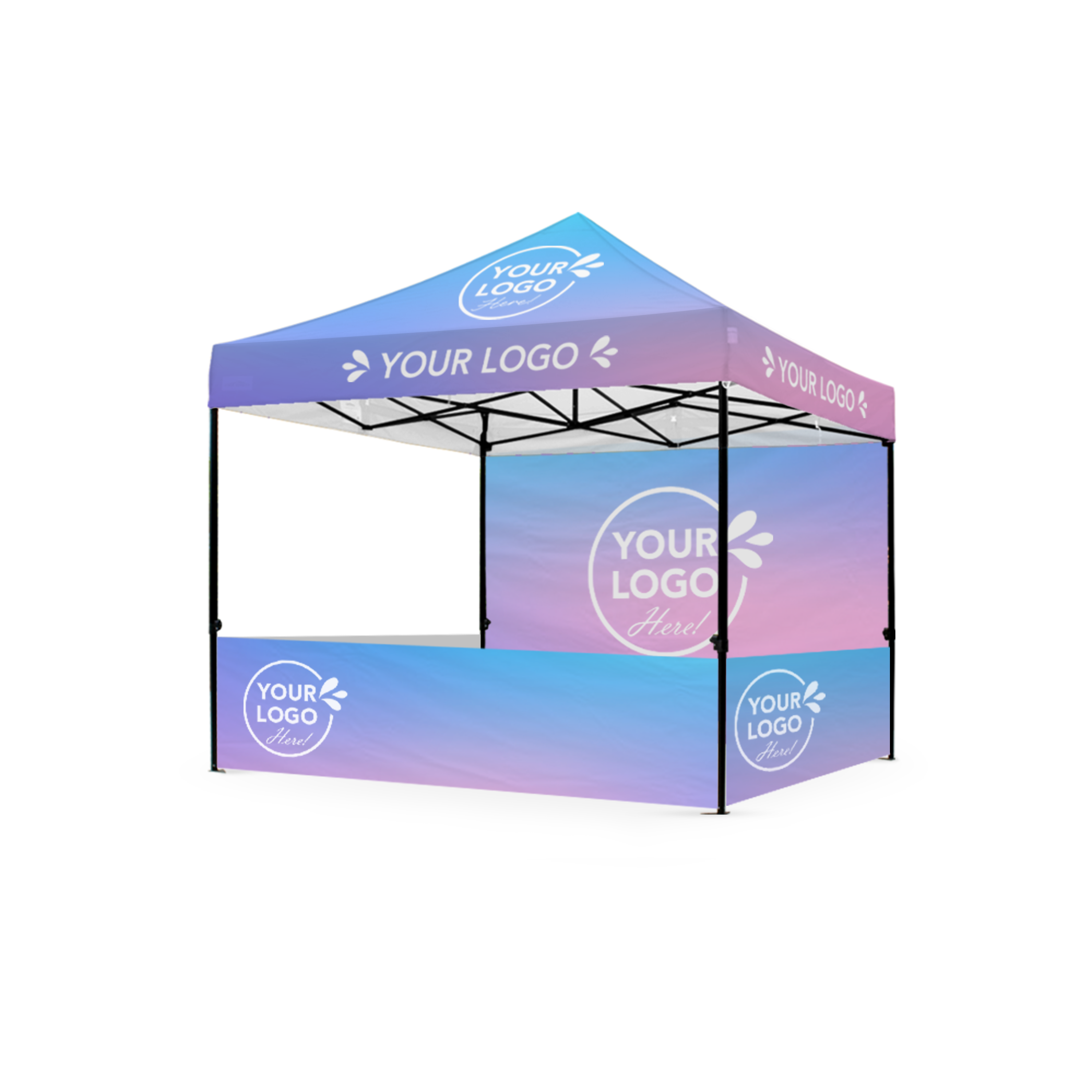 3m x 3m Printed Folding Gazebo | Engage Package