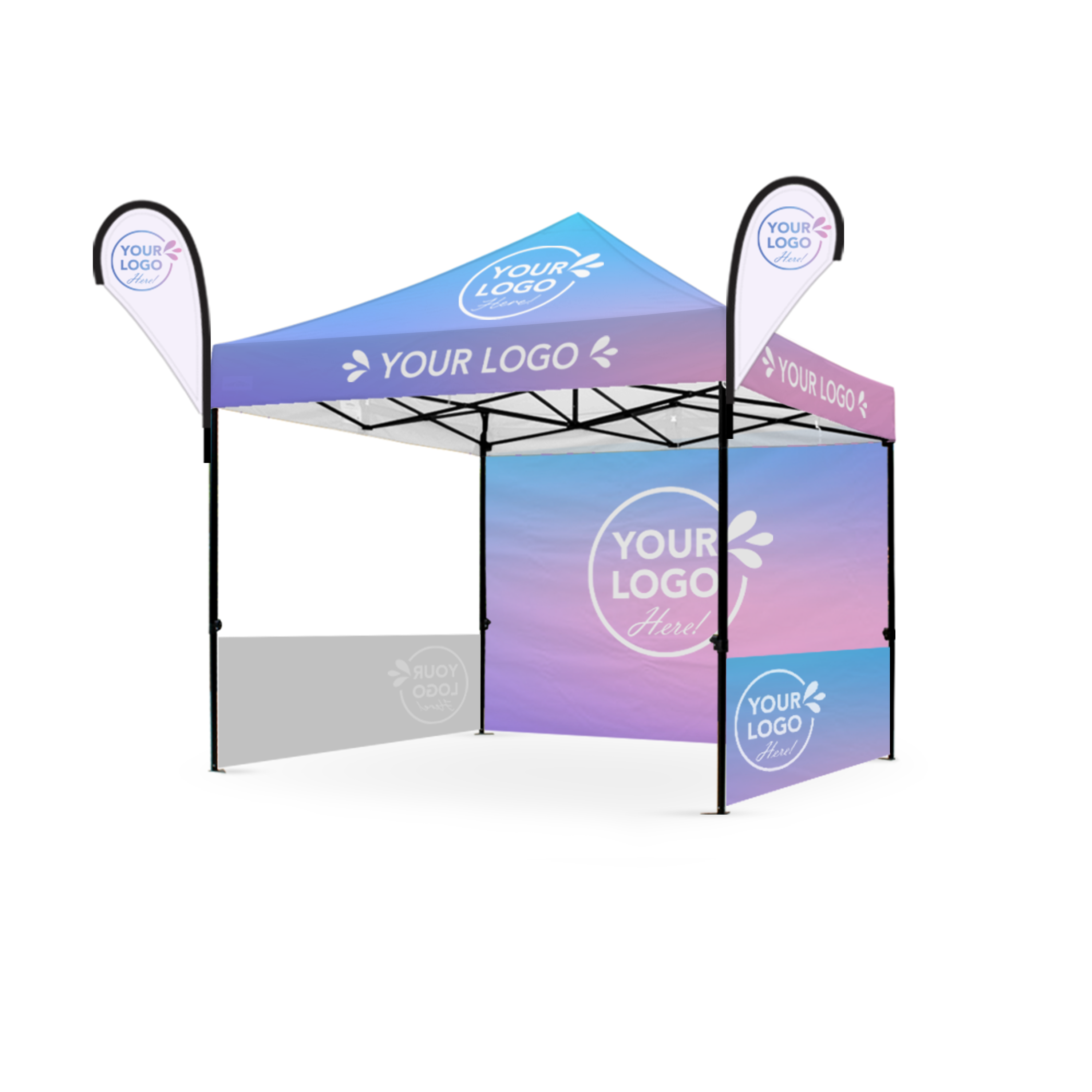 3m x 3m Printed Folding Gazebo | Executive Display Package