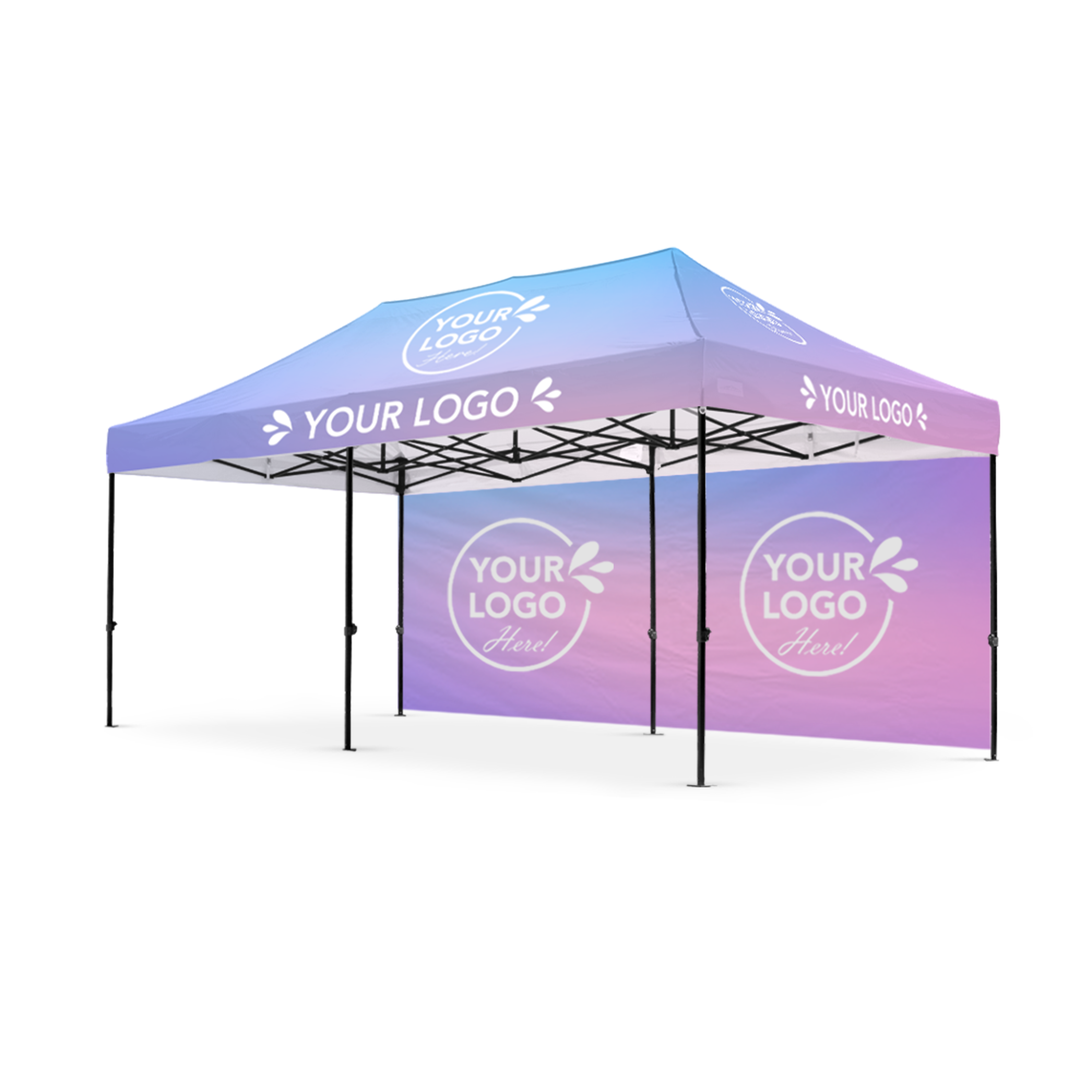 3m x 6m Printed Folding Gazebo | Backdrop Boost Package