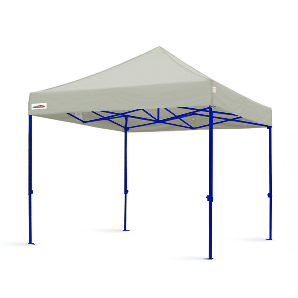 X5 true blue 10x10 gray outdoor marquee tent with blue frame