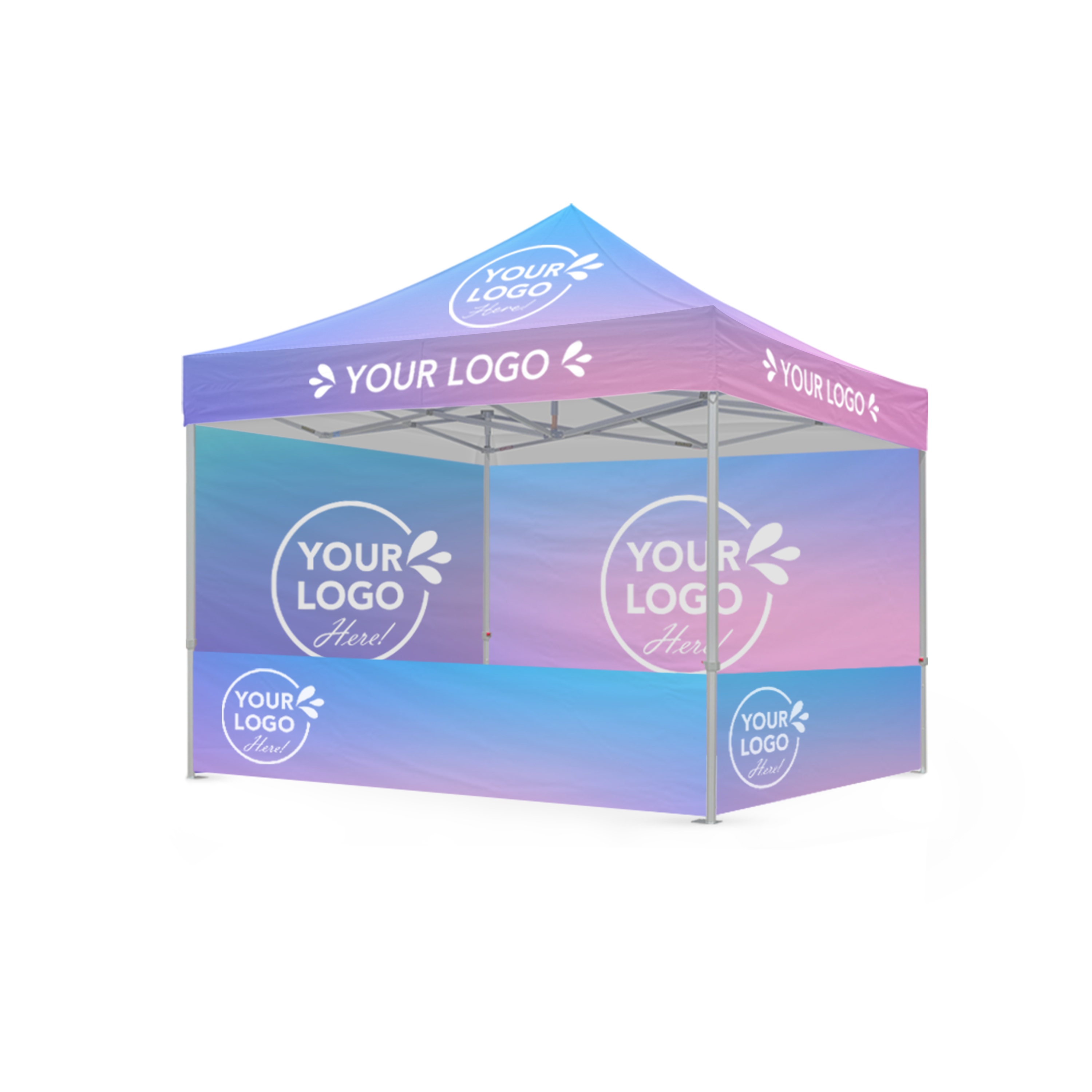 3m x 3m Printed Folding Gazebo | Event Presence Package