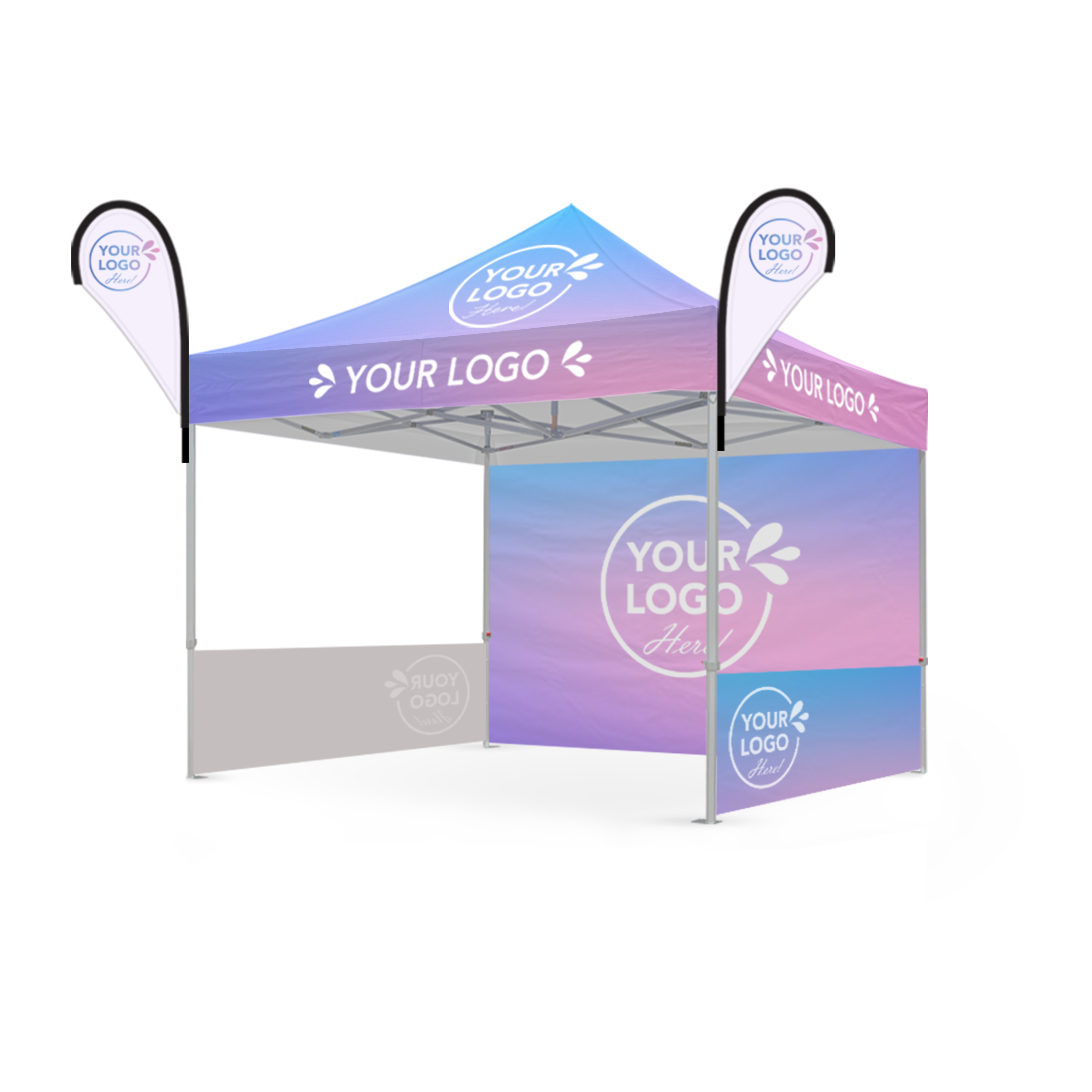 3m x 3m Printed Folding Gazebo | Executive Display Package