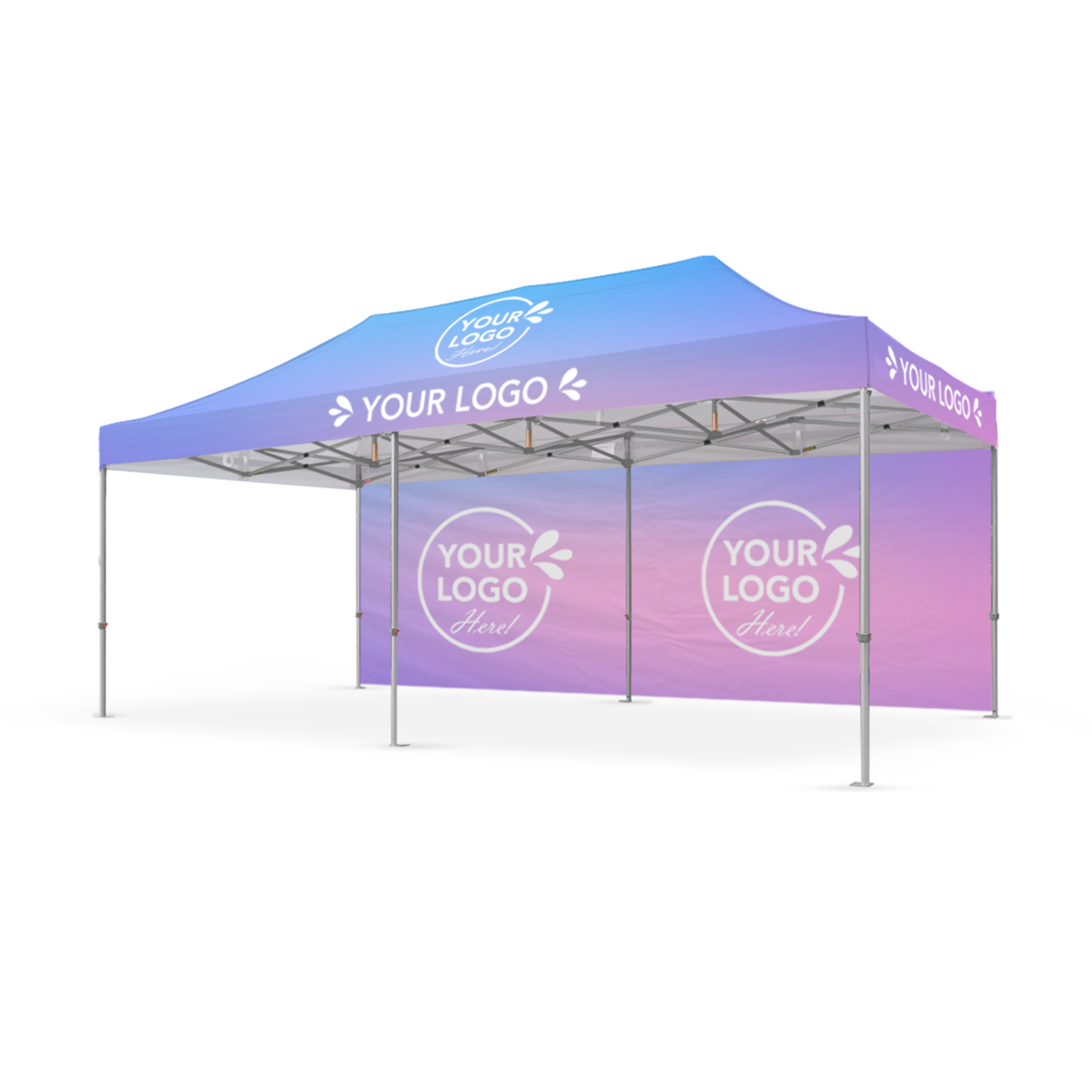 3m x 6m Printed Folding Gazebo | Backdrop Boost Package