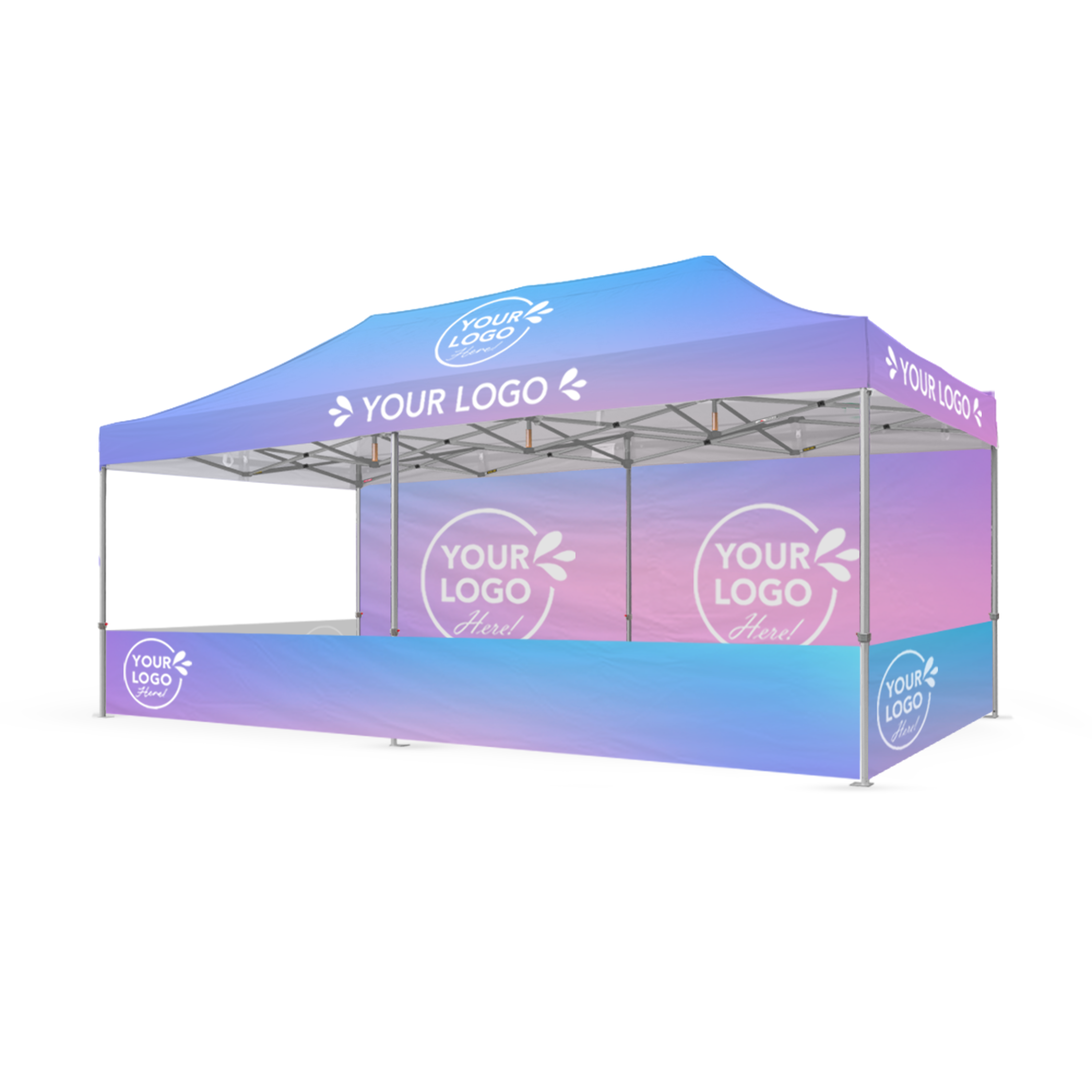 3m x 6m Printed Folding Gazebo | Engage Package