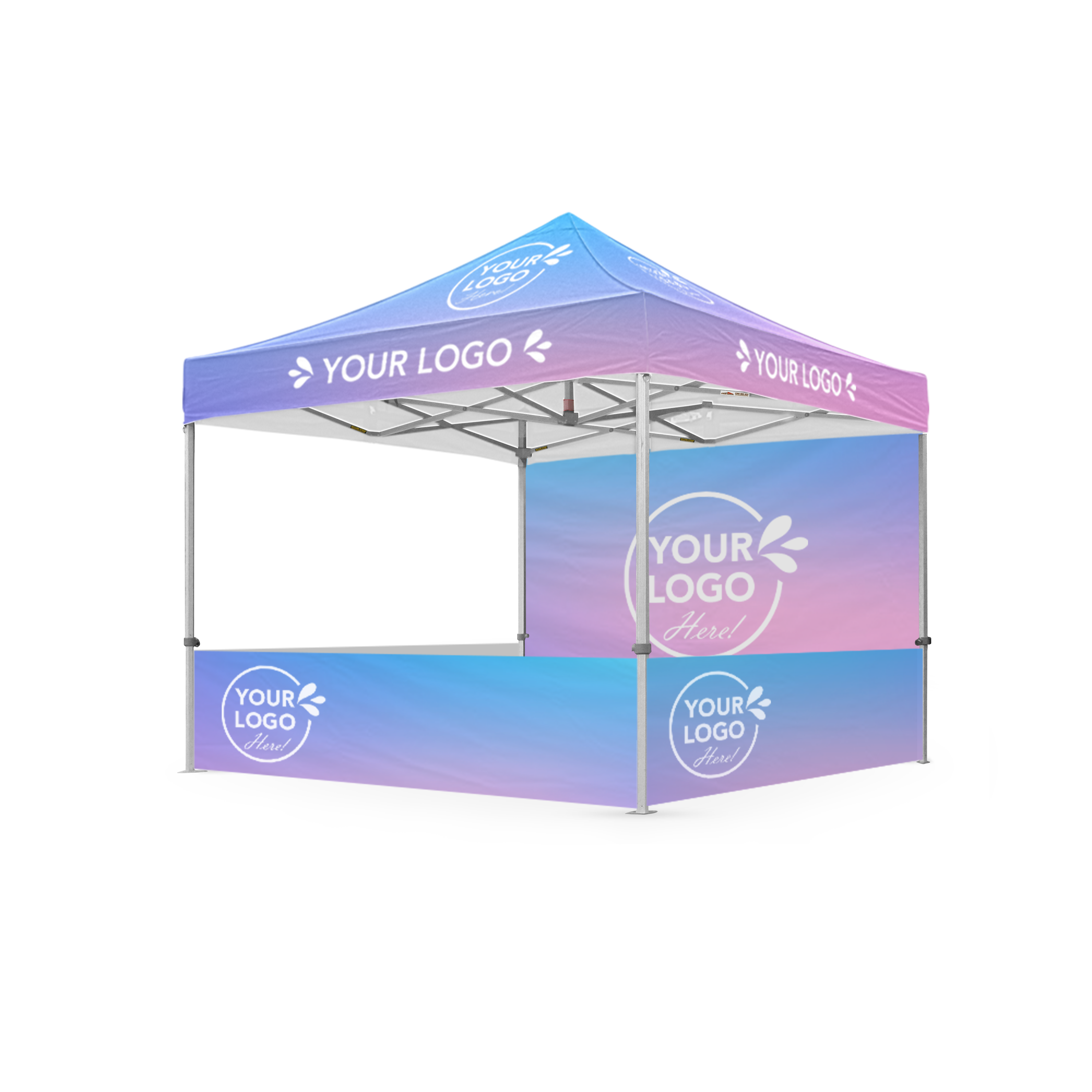 3m x 3m Printed Folding Gazebo | Engage Package